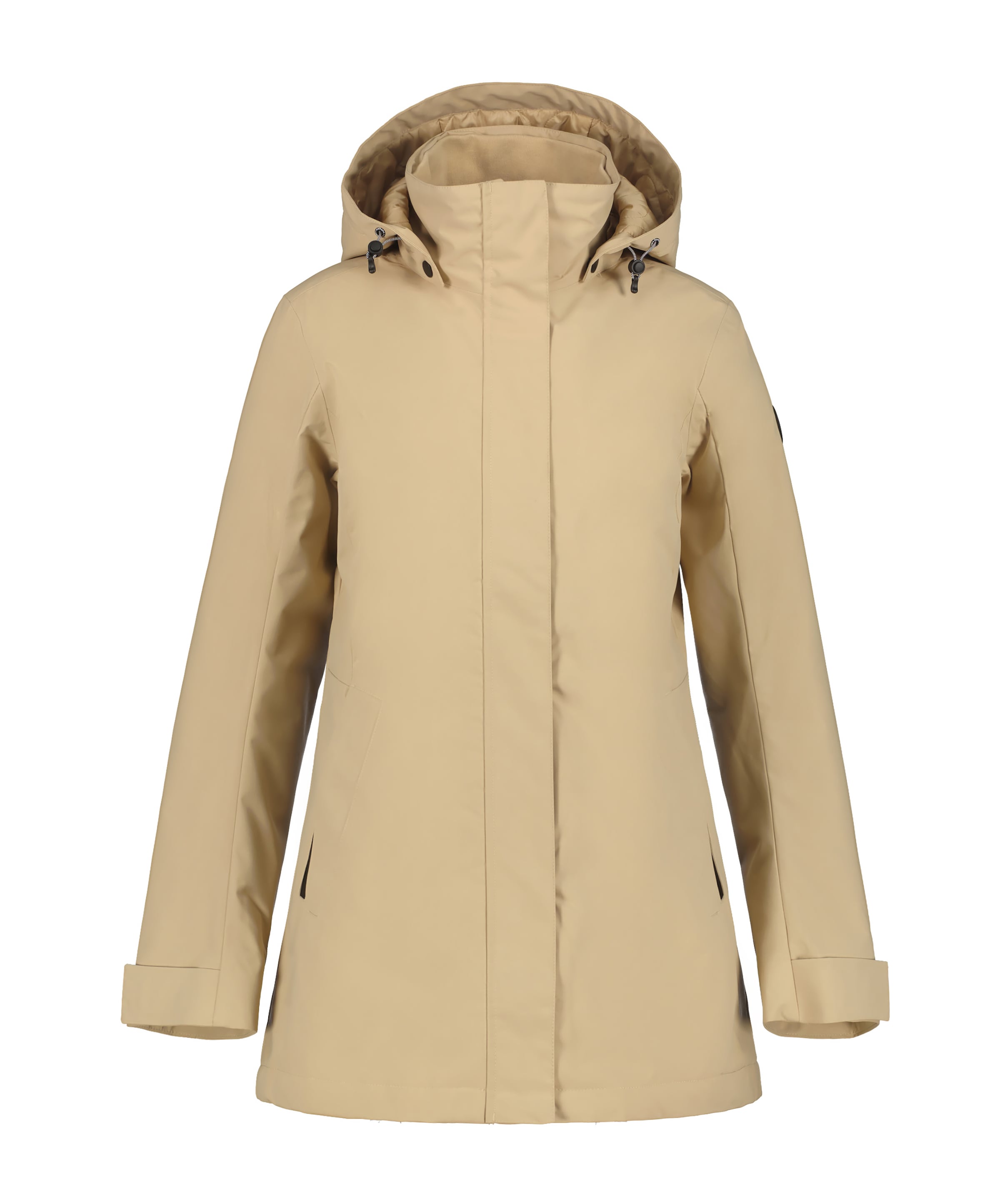 Icepeak Steppjacke "D FUNKTIONSJACKE ALNA" mit Kapuze wasserabweisend und w günstig online kaufen