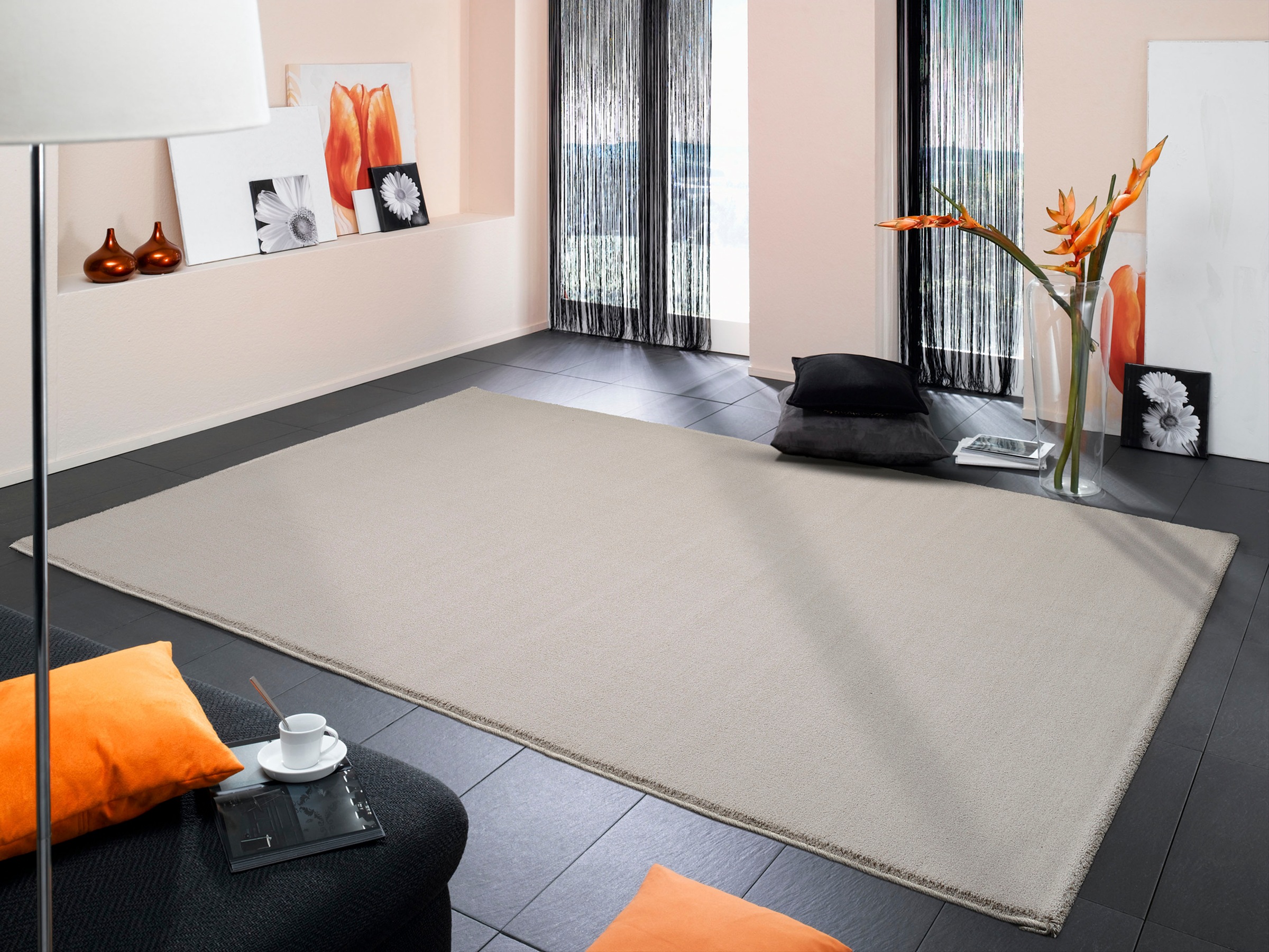 OCI DIE TEPPICHMARKE Teppich »MELIRA«, rechteckig, 13 mm Höhe, robuster strapazierfähiger Kurzflor