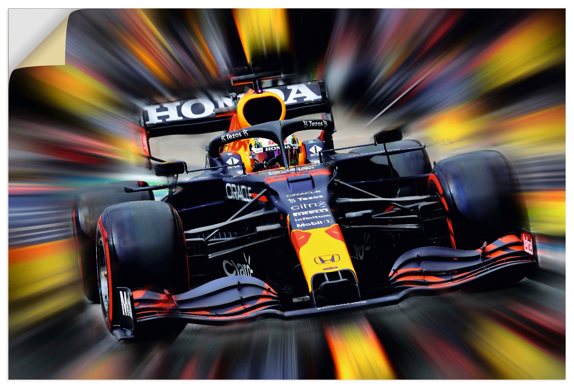 Artland Wandbild "Verstappen" Funsport 1 Stk. tlg. als Alubild, Leinwandbild, Poster, Wandaufkleber in verschied. Größen