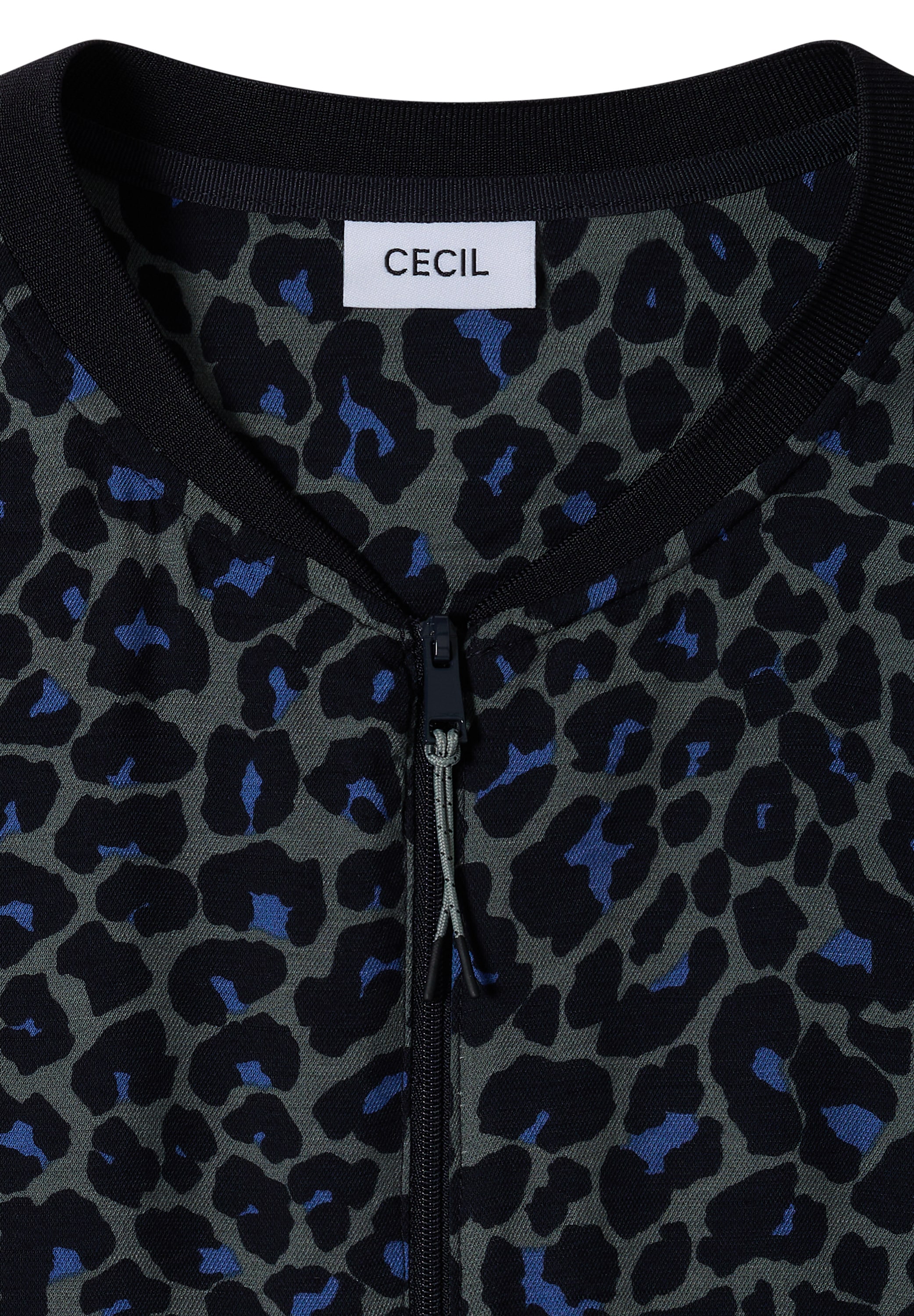 Cecil Blouson ohne Kapuze aus softem Materialmix