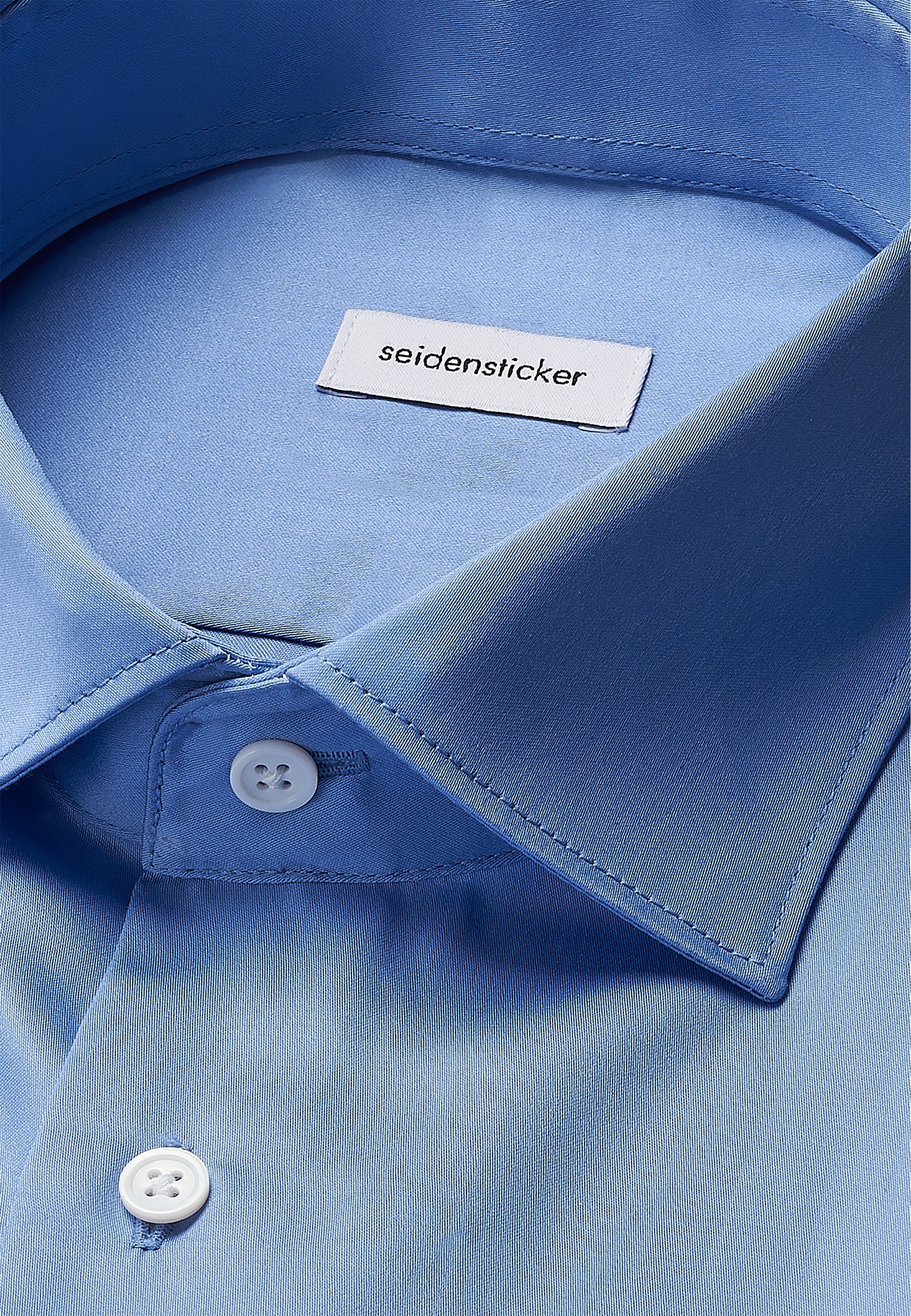 seidensticker Businesshemd »Schwarze Rose«, Slim Kentkragen Uni