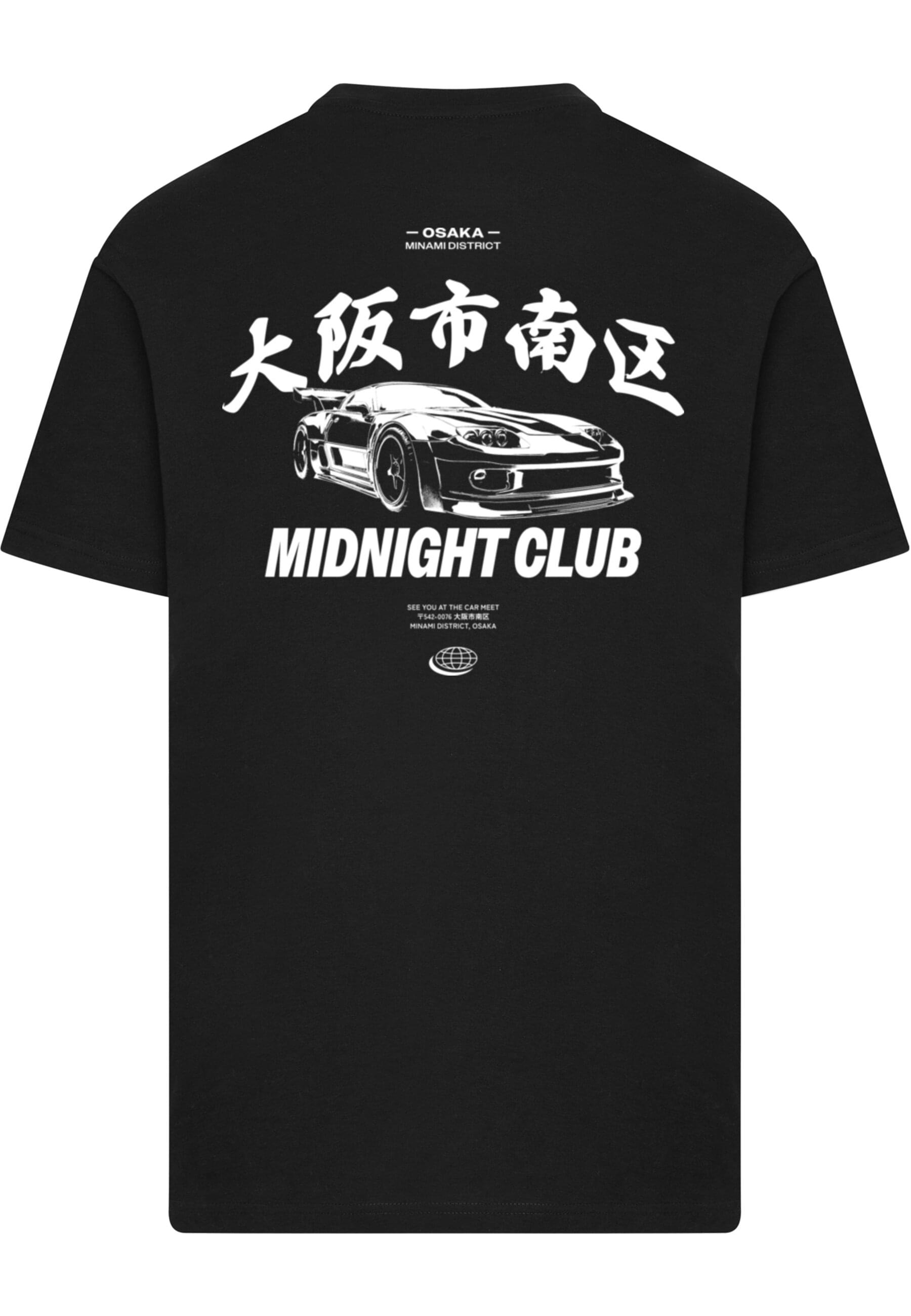 MisterTee T-Shirt "MisterTee Midnight Racing Club Tee", 1 Stk. günstig online kaufen