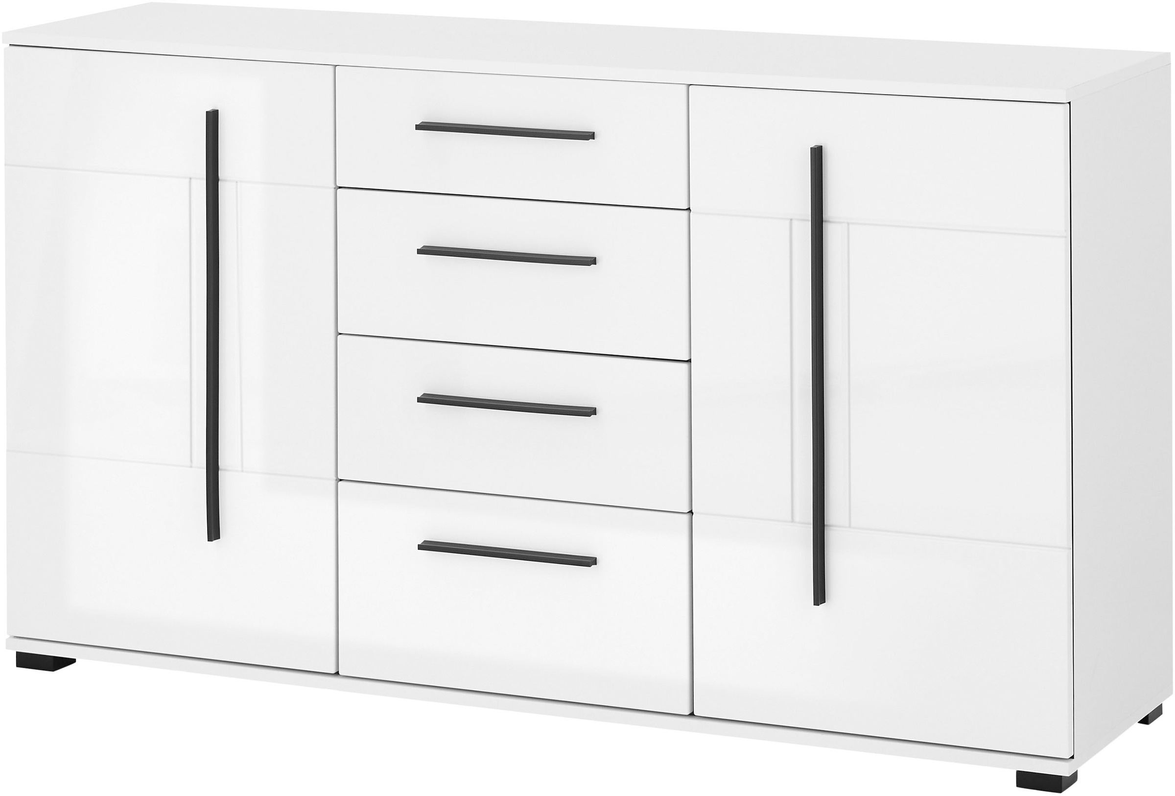 Home affaire Sideboard "Cantara, moderner Schrank, Kommode in Eiche Evoke o günstig online kaufen