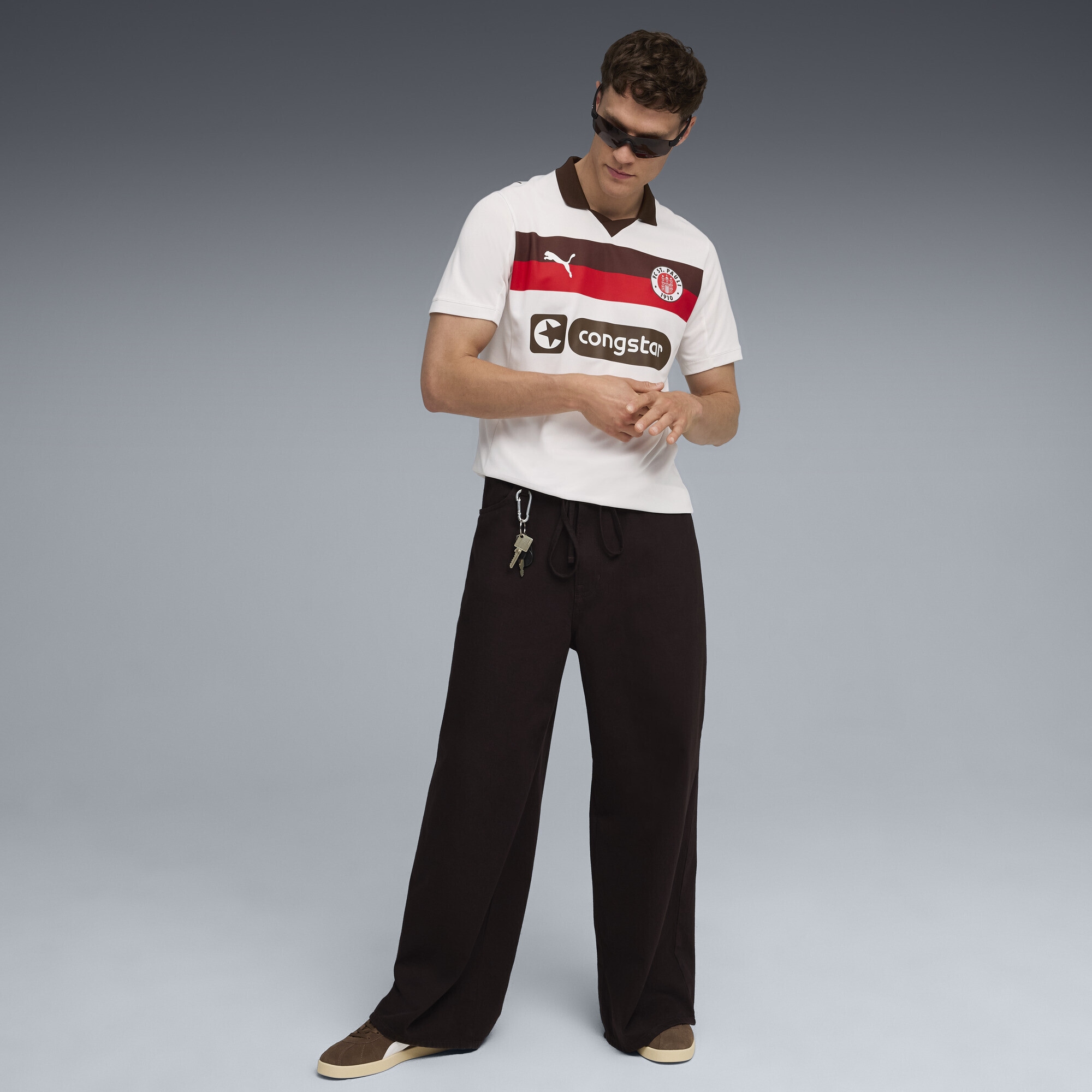PUMA Poloshirt »FC St. Pauli 25/26 Auswärtstrikot Herren«