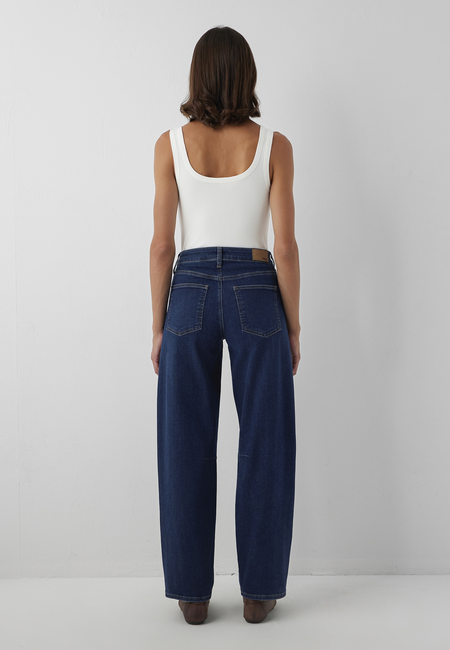 Mavi Weite Jeans »LEILA W/Cut« Baggy Jeans
