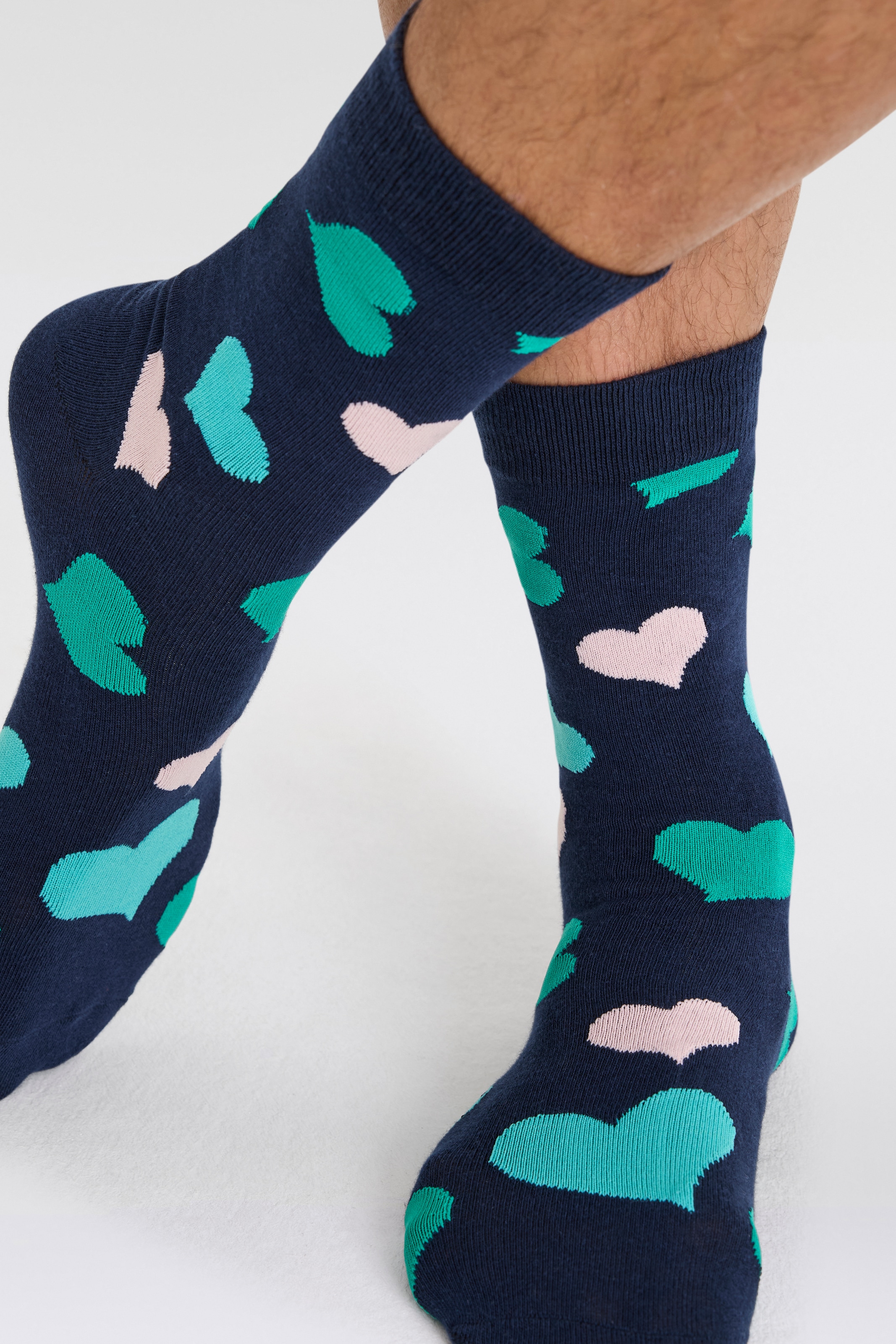 Apollo Socken »Geschenkbox Super-Dad oder Best Dad«, (3er Pack), verschiedenfarbige Designs, perfekt zum Vatertag oder Geburtstag