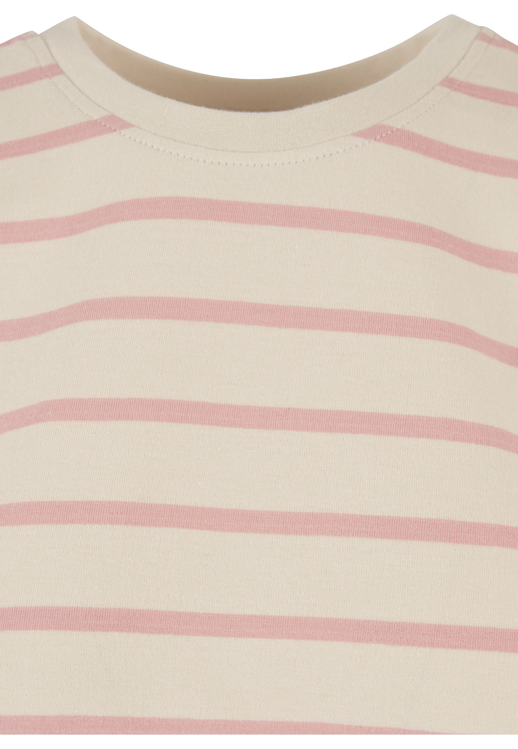 URBAN CLASSICS T-Shirt »Urban Classics Damen Ladies Striped Boxy Tee« 1 Stk.