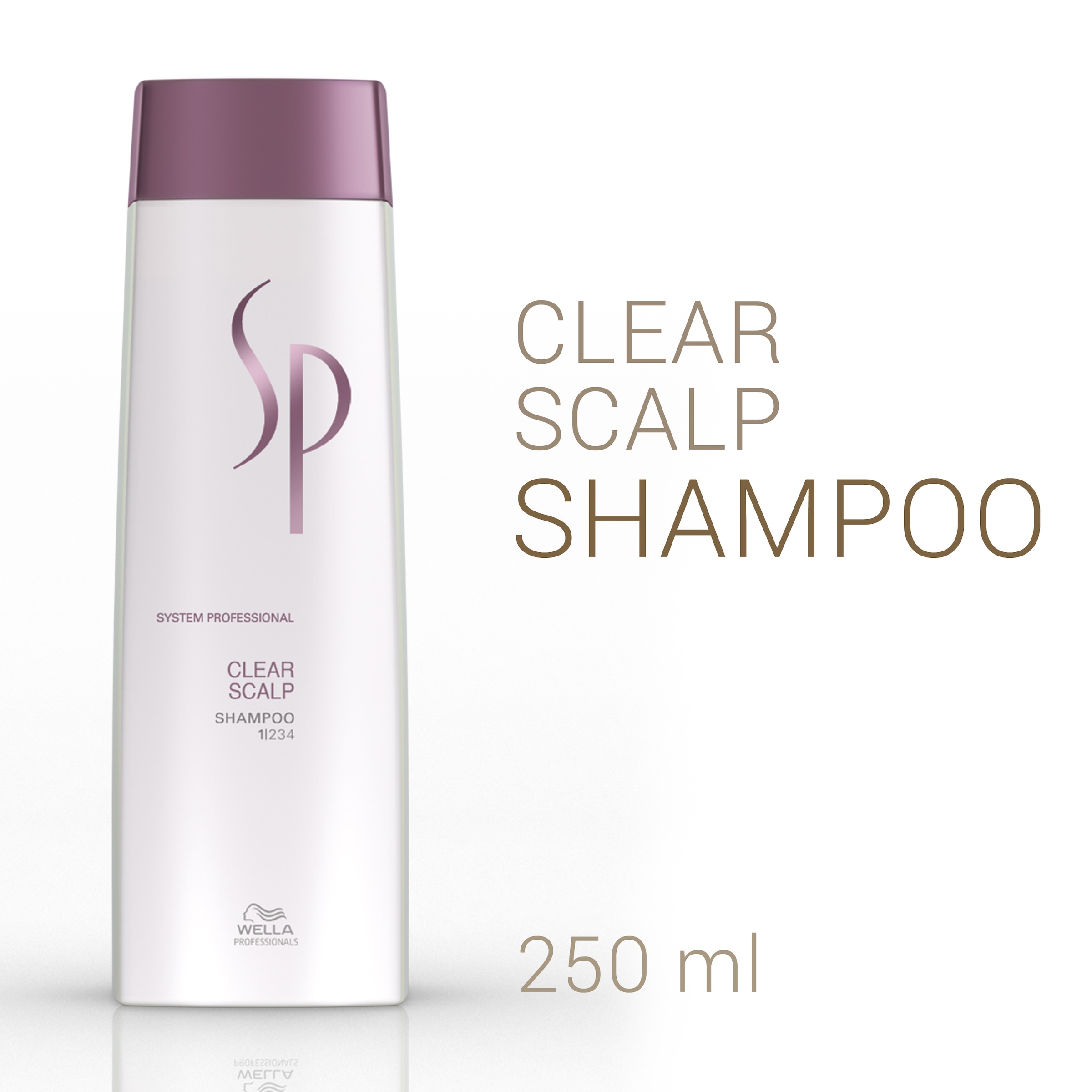 Wella SP Haarshampoo »Clear Scalp Shampoo« tiefenwirkende Reinigung, gegen Schuppen, hilft bei Juckreiz