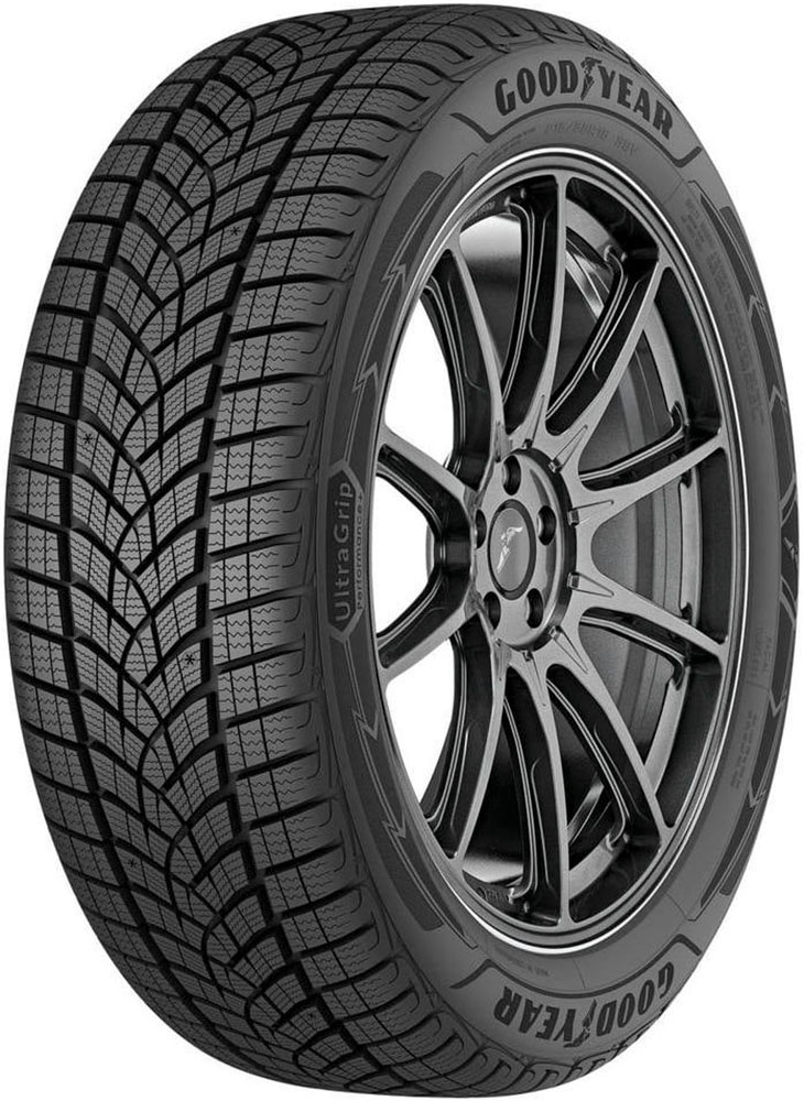 GOODYEAR Winterreifen "GOODYEAR", 215mm / 55 % R 17 98V, schwarz, Autoreifen, ULTRAGRIP PERFORMANCE +