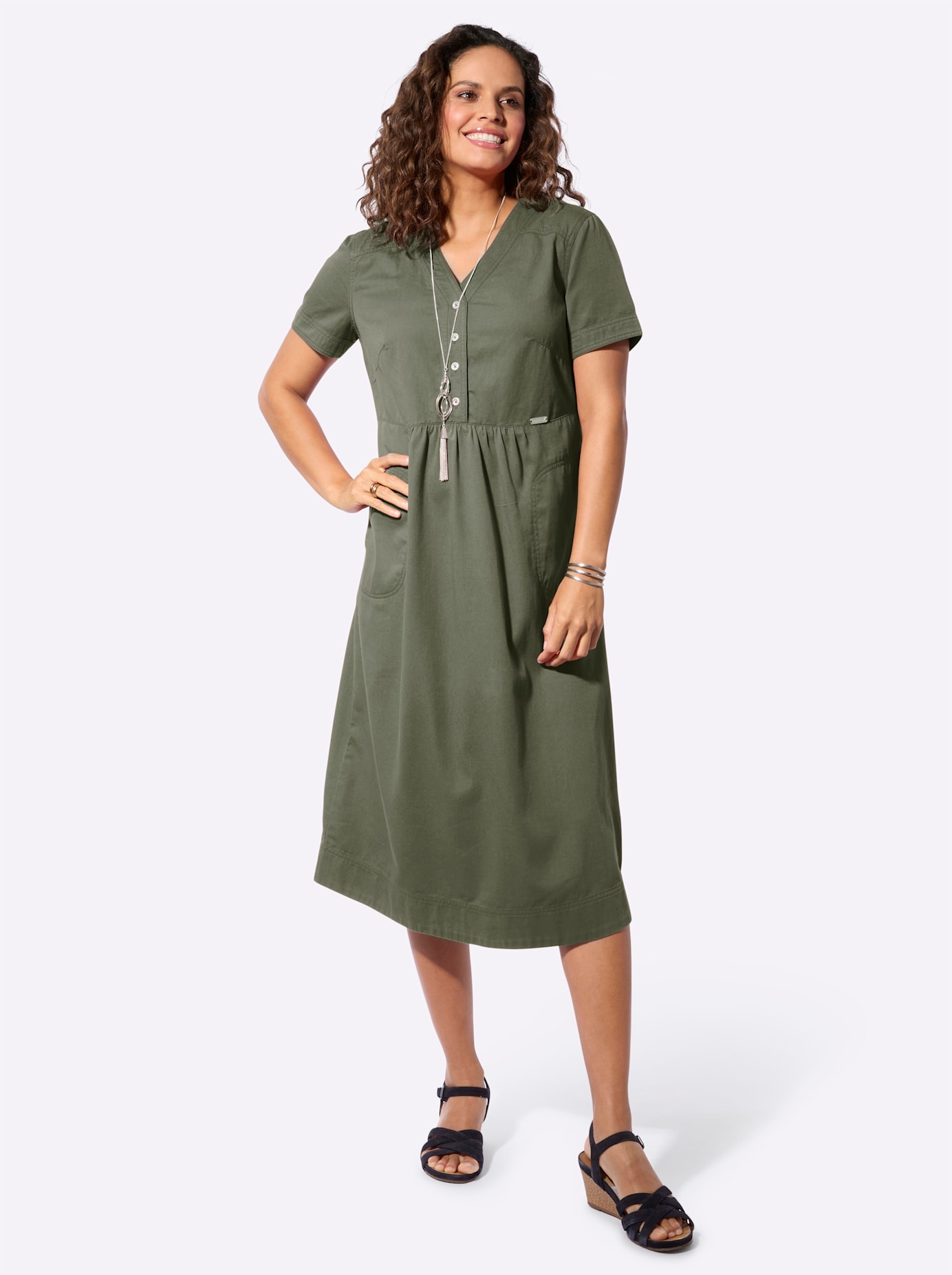 Casual Looks Jeanskleid "Jeans-Kleid" günstig online kaufen