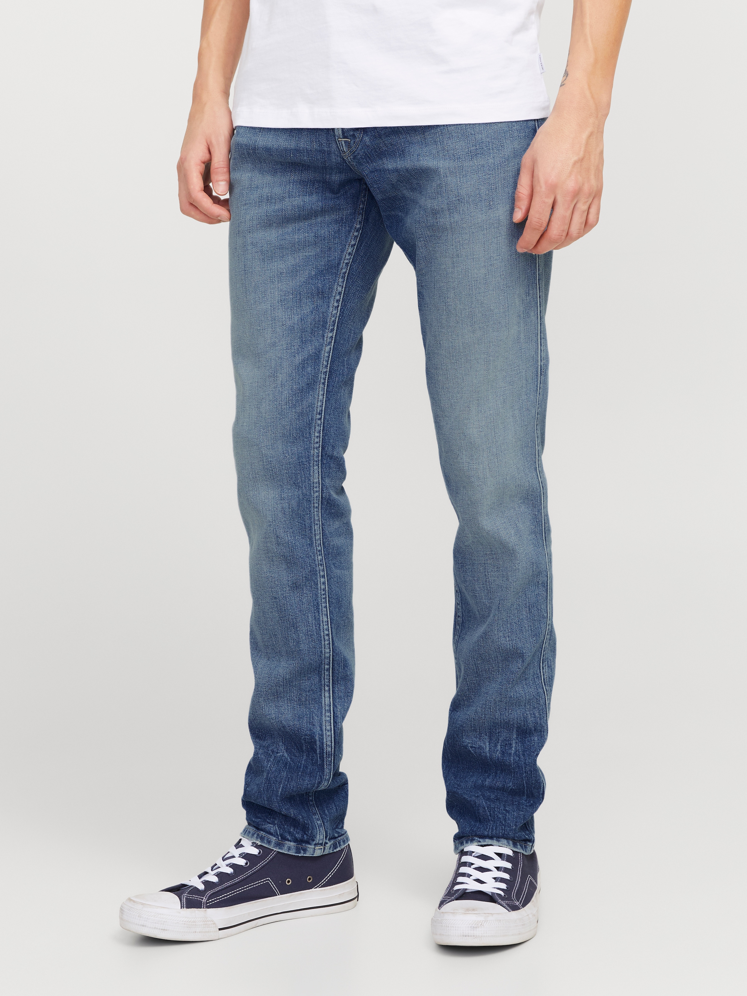 Jack & Jones Slim-fit-Jeans "JJIGLENN JJDENVER JJ 144 NOOS" günstig online kaufen