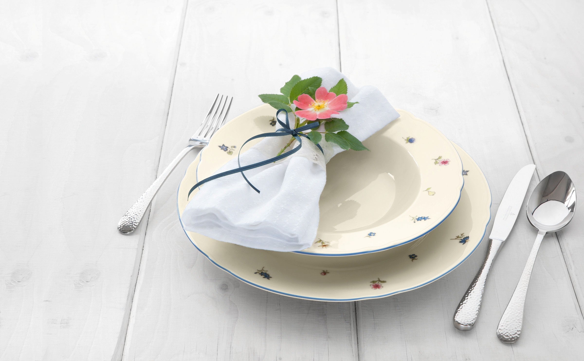 Seltmann Weiden Tafelservice "Geschirr-Set, 12 Teile, Marieluise Streublume günstig online kaufen