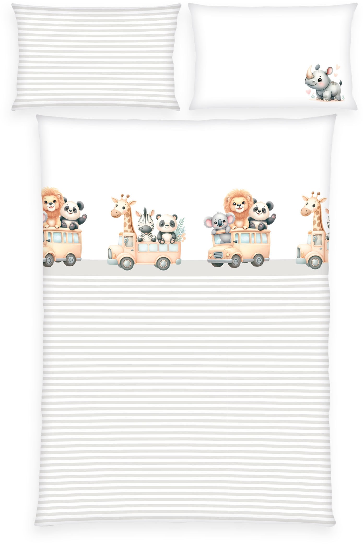 Baby Best Babybettwäsche "babybest Adventure Buddies" 2 Stk. tlg. günstig online kaufen