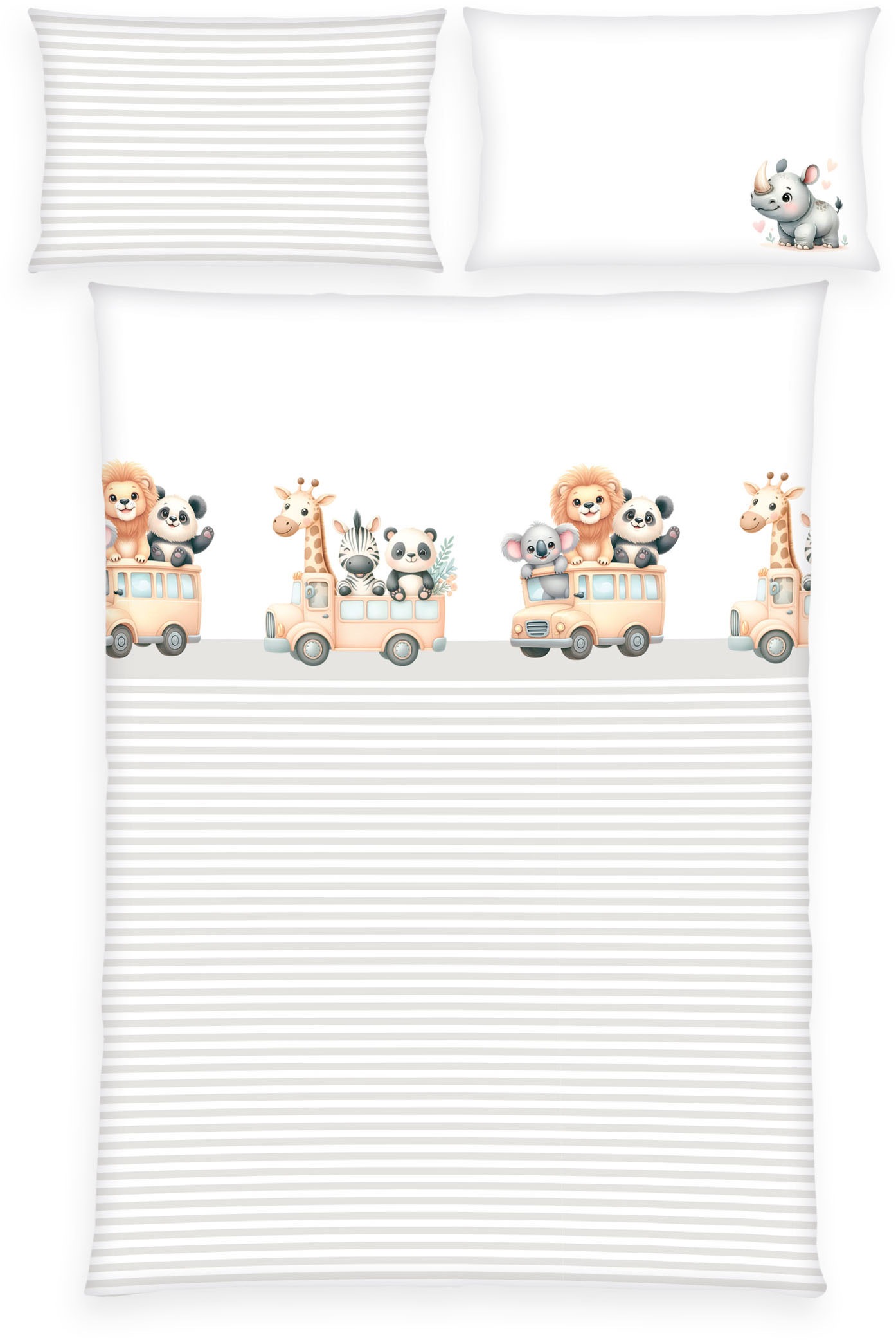 Baby Best Babybettwäsche "babybest Adventure Buddies" 2 Stk. günstig online kaufen