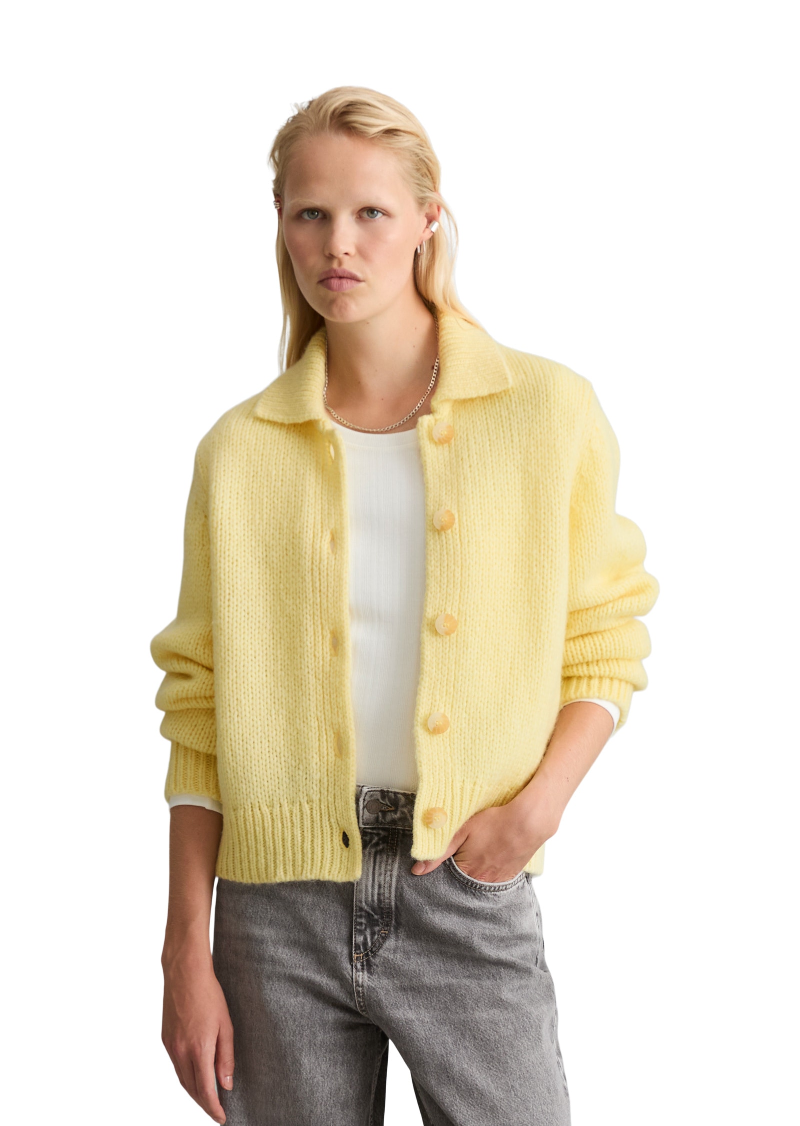 Marc OPolo DENIM Cardigan "aus weichem Schurwolle-Mix"