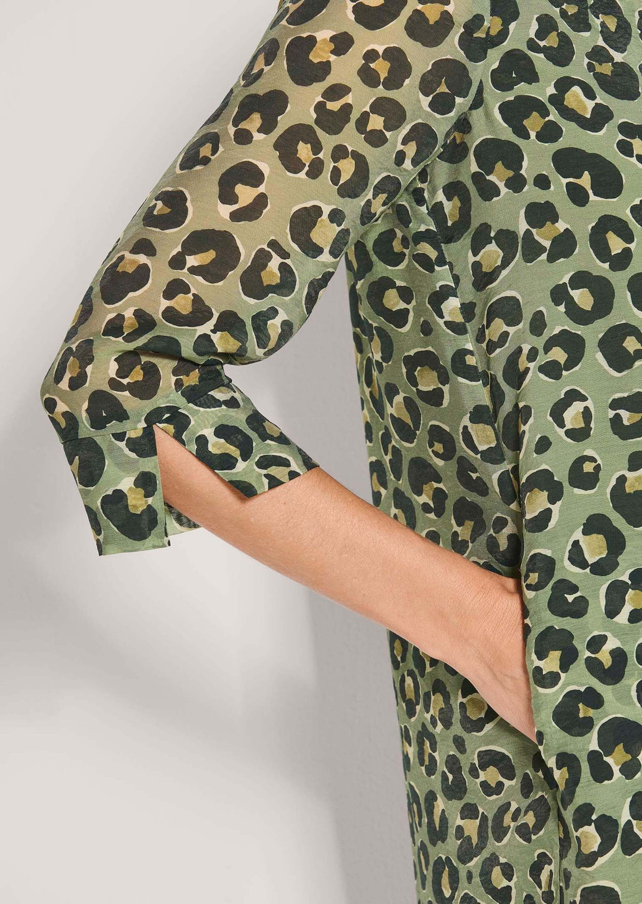 MADELEINE Sommerkleid »Druckkleid Sommerkleid mit Animal-Print«