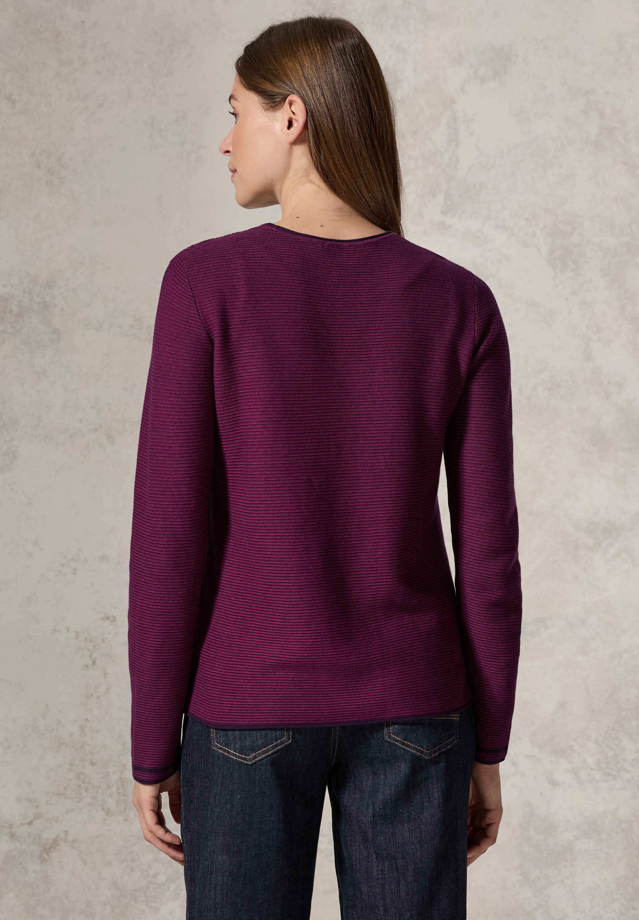 Cecil Strickpullover, Feinstrick