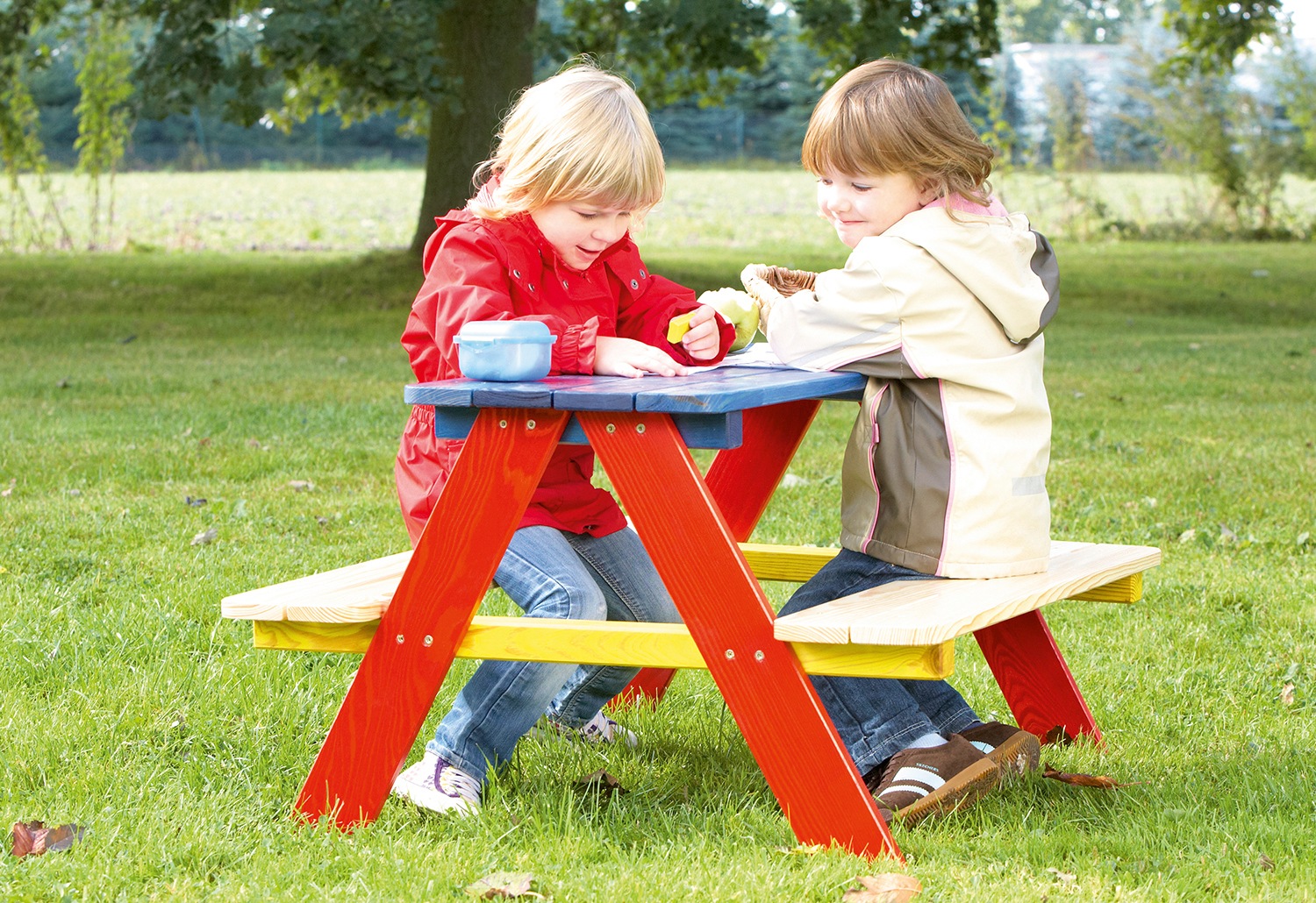 Picknicktisch, Pinolino® BxHxT: | Garten-Kindersitzgruppe BAUR 90x79x50 »Nicki«, cm