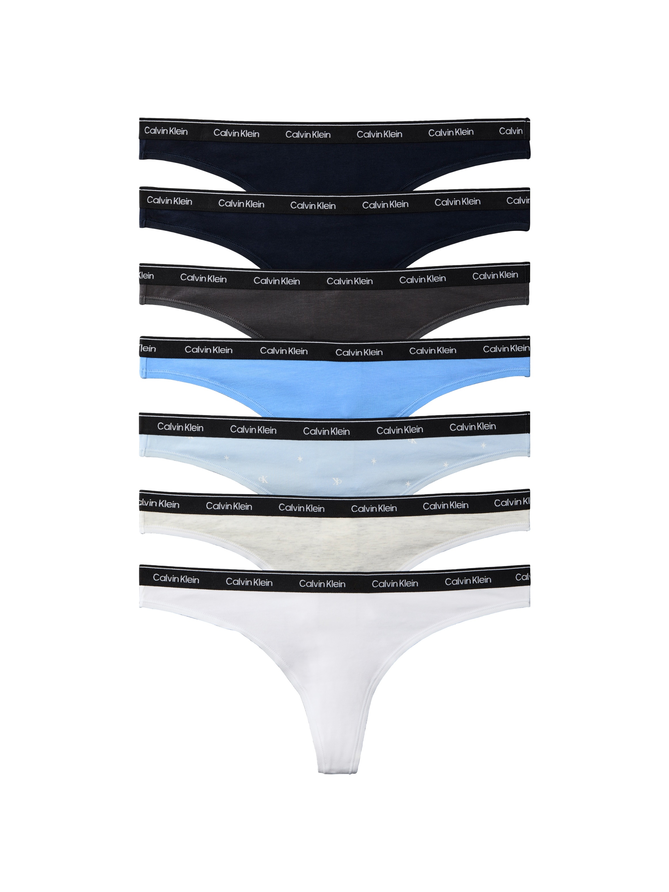 Calvin Klein Underwear Tanga "THONG 7 PK" Packung, Körpernahe Passform mit günstig online kaufen