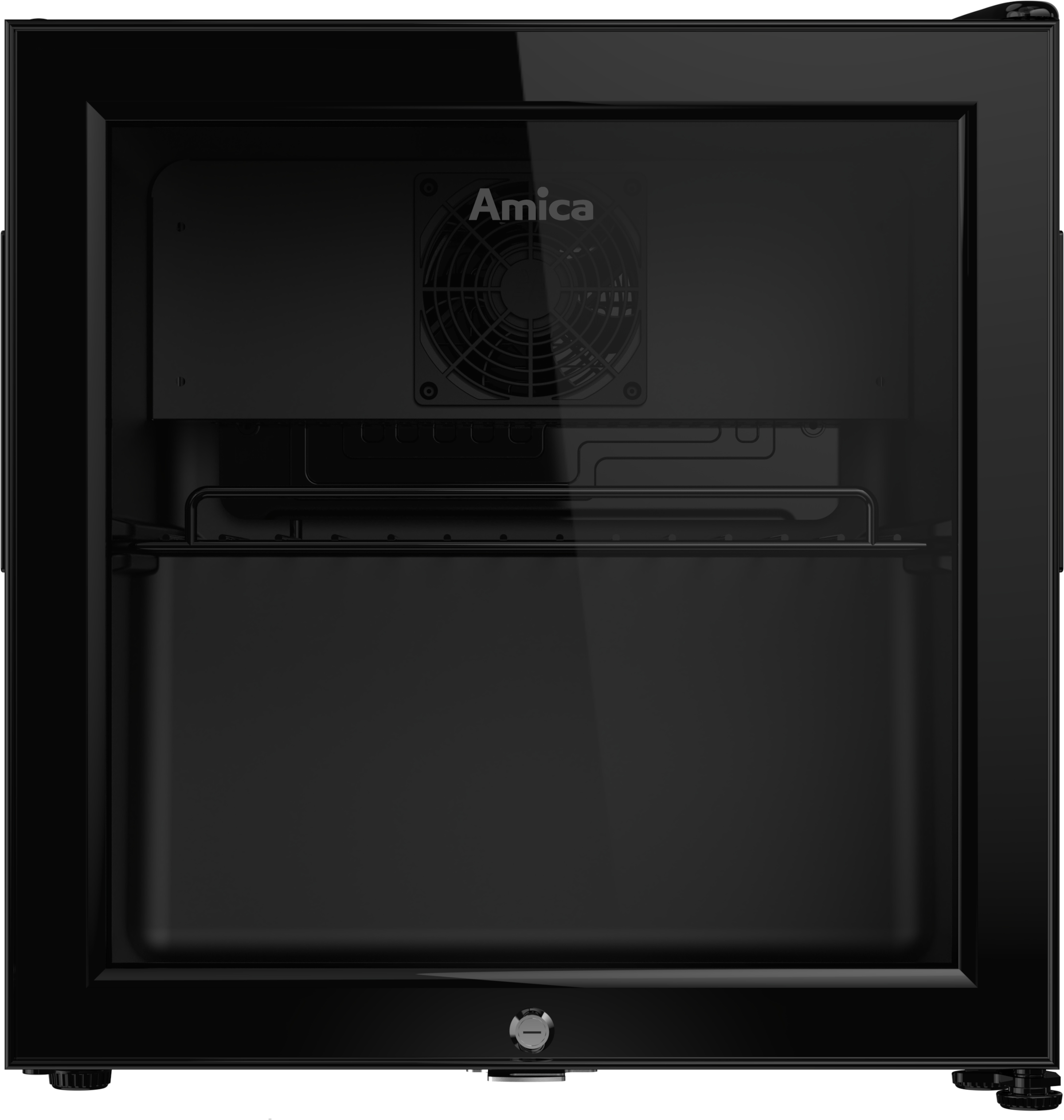 Amica Getränkekühlschrank »FK 341 150 S« 53 cm hoch 50 cm breit perfekte Kühlung dank professioneller Ausstattung