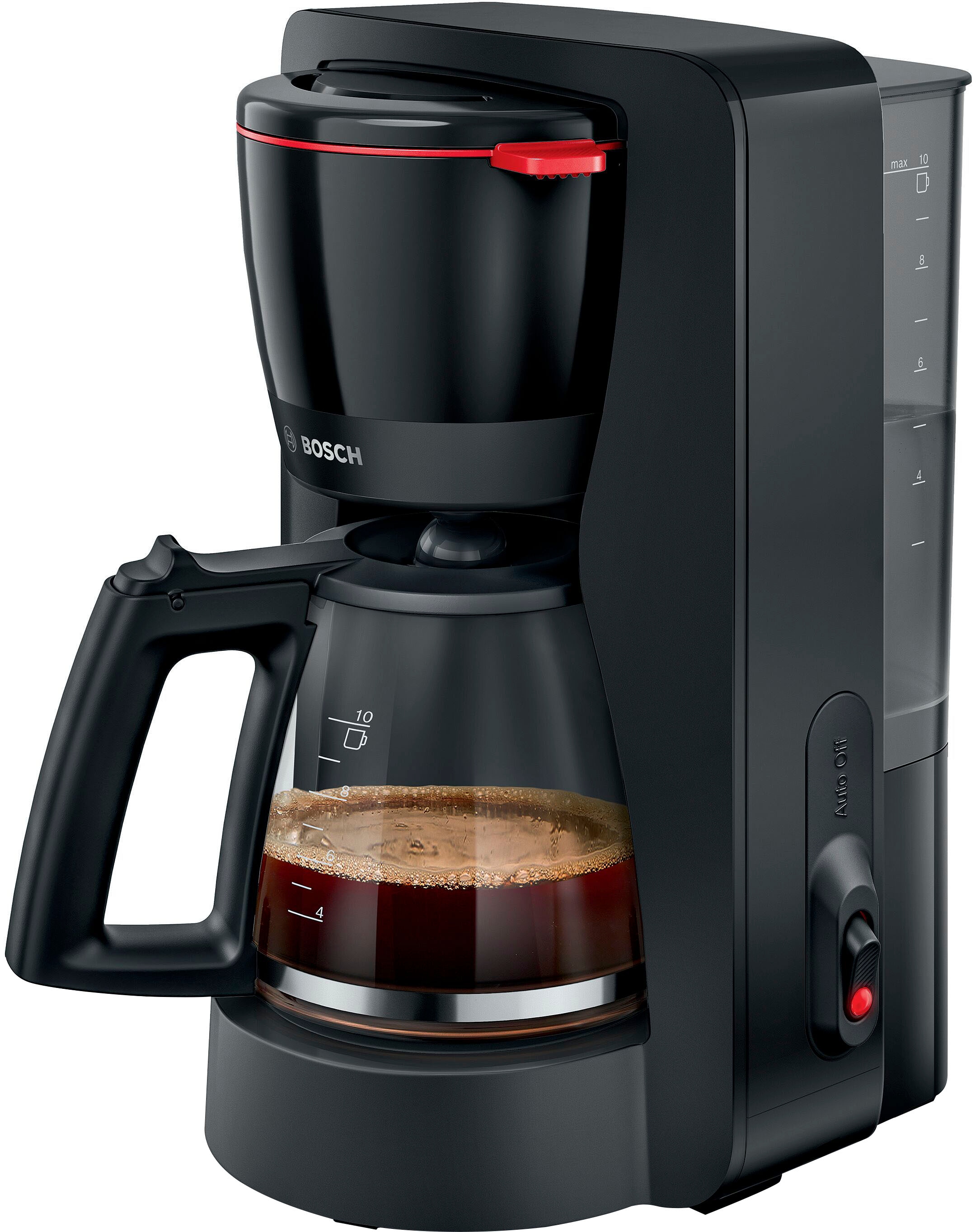 BOSCH Filterkaffeemaschine »MyMoment TKA2M113«, 1,25 l Kaffeekanne, Papierfilter, 1x4, für 10-15 Tassen, Glaskanne, 40min Warmhaltefunktion, 1200 W