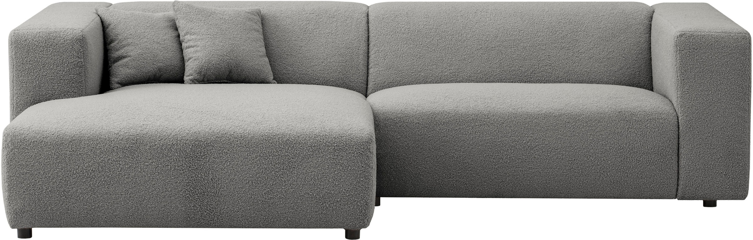Home affaire Ecksofa "BAKELS, L-Form in Cord oder Boucle-Stoff, moderne Cou günstig online kaufen