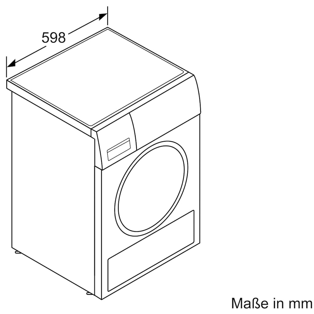 BOSCH Wärmepumpentrockner »WTH83V03«, 7 kg