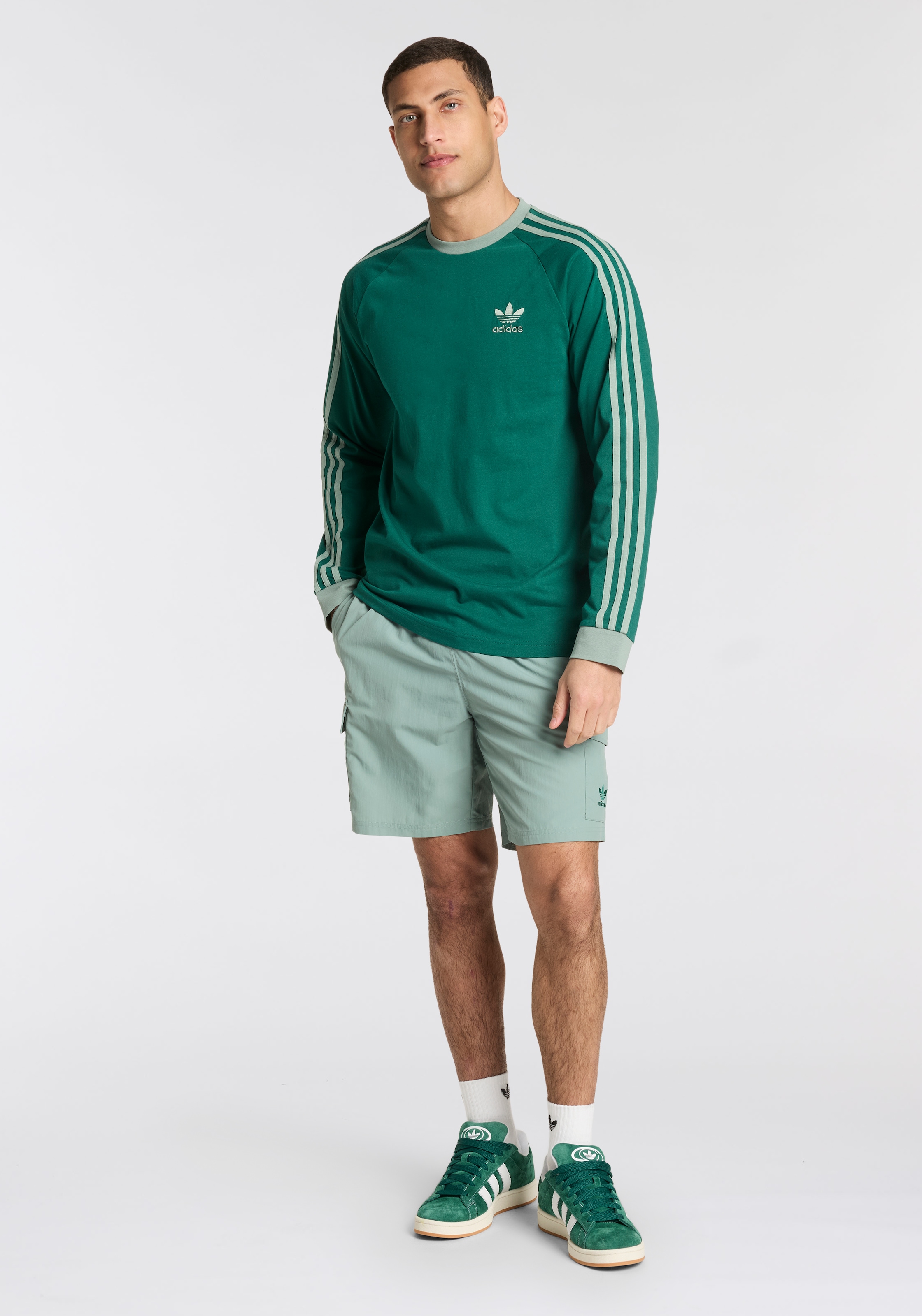 adidas Originals Langarmshirt »3-STRIPES LS T«