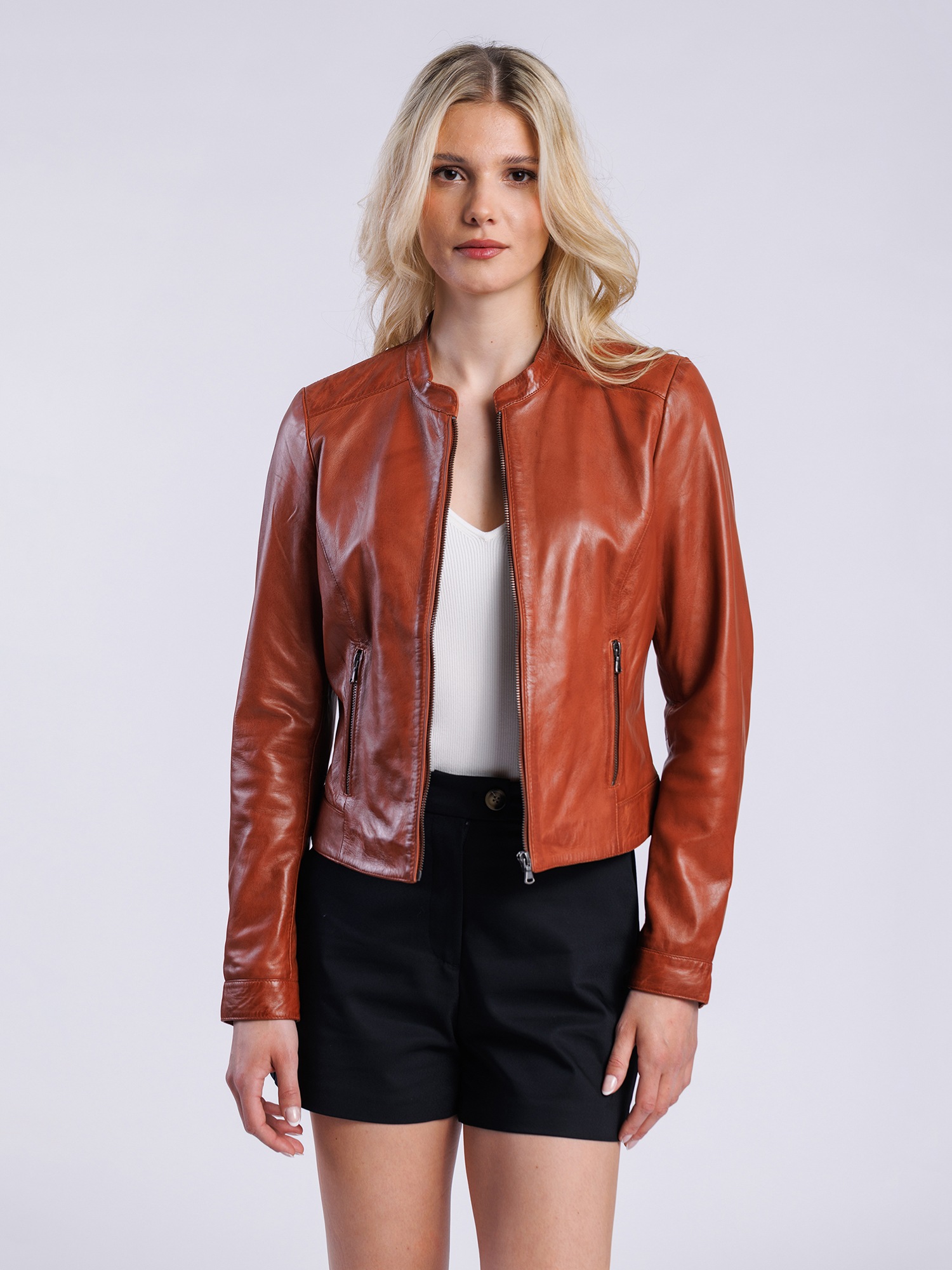 Freaky Nation Lederjacke "Bea-FN NYC" günstig online kaufen