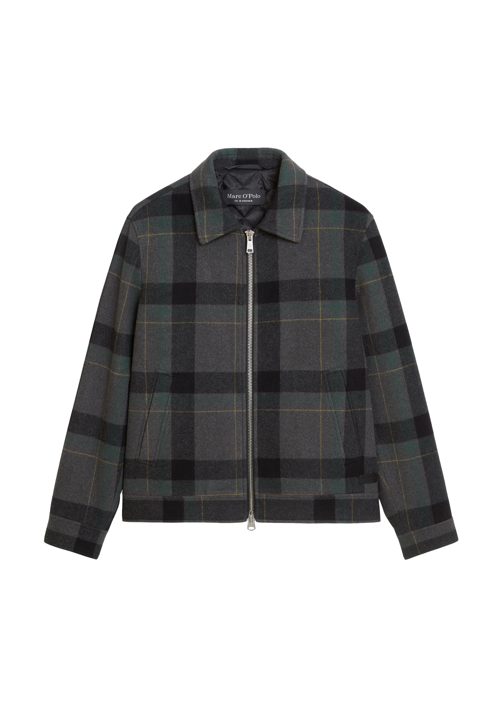Marc O'Polo Outdoorjacke »mit leichter Wattierung«, ohne Kapuze