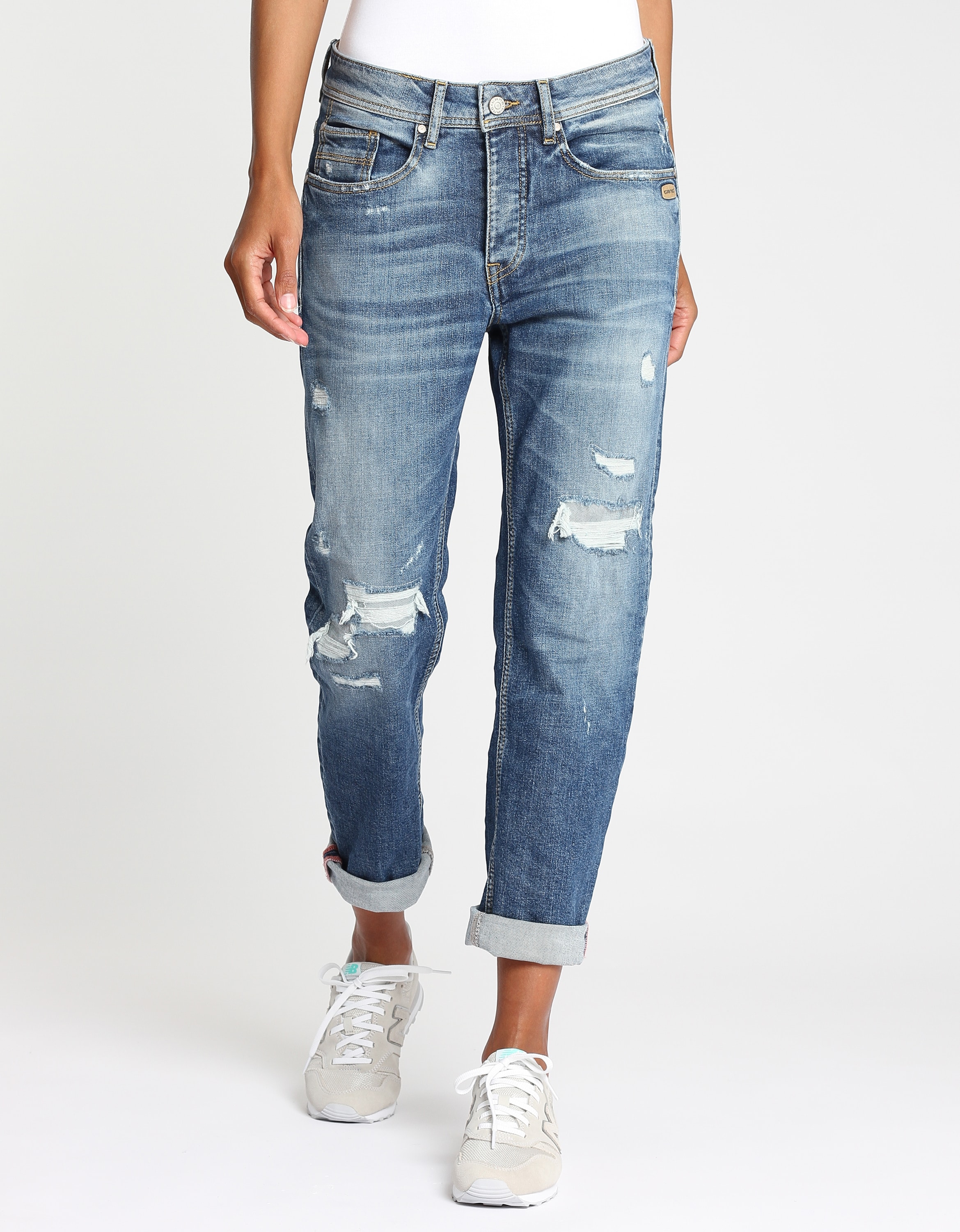 GANG Boyfriend-Jeans »GANG Jeans Boyfriend 94NICA CROPPED«