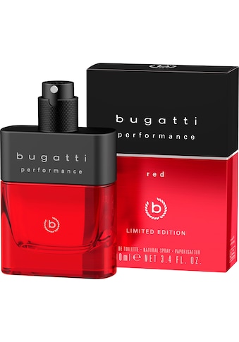 bugatti Eau de Toilette » Performance Red Limi...