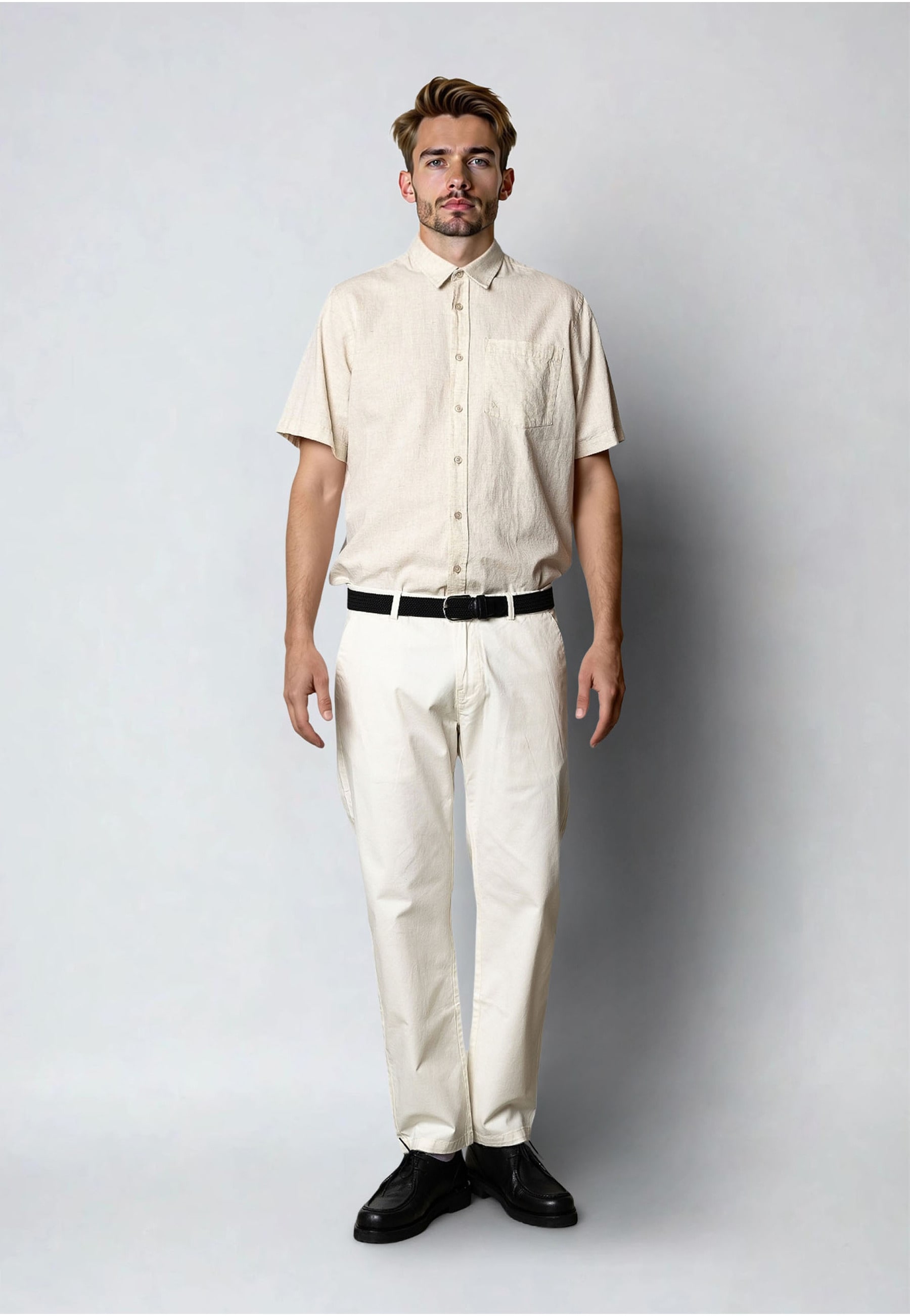 Clean Cut Copenhagen Kurzarmhemd »Clean Cut Copenhagen Luca Shirt S/S« 1