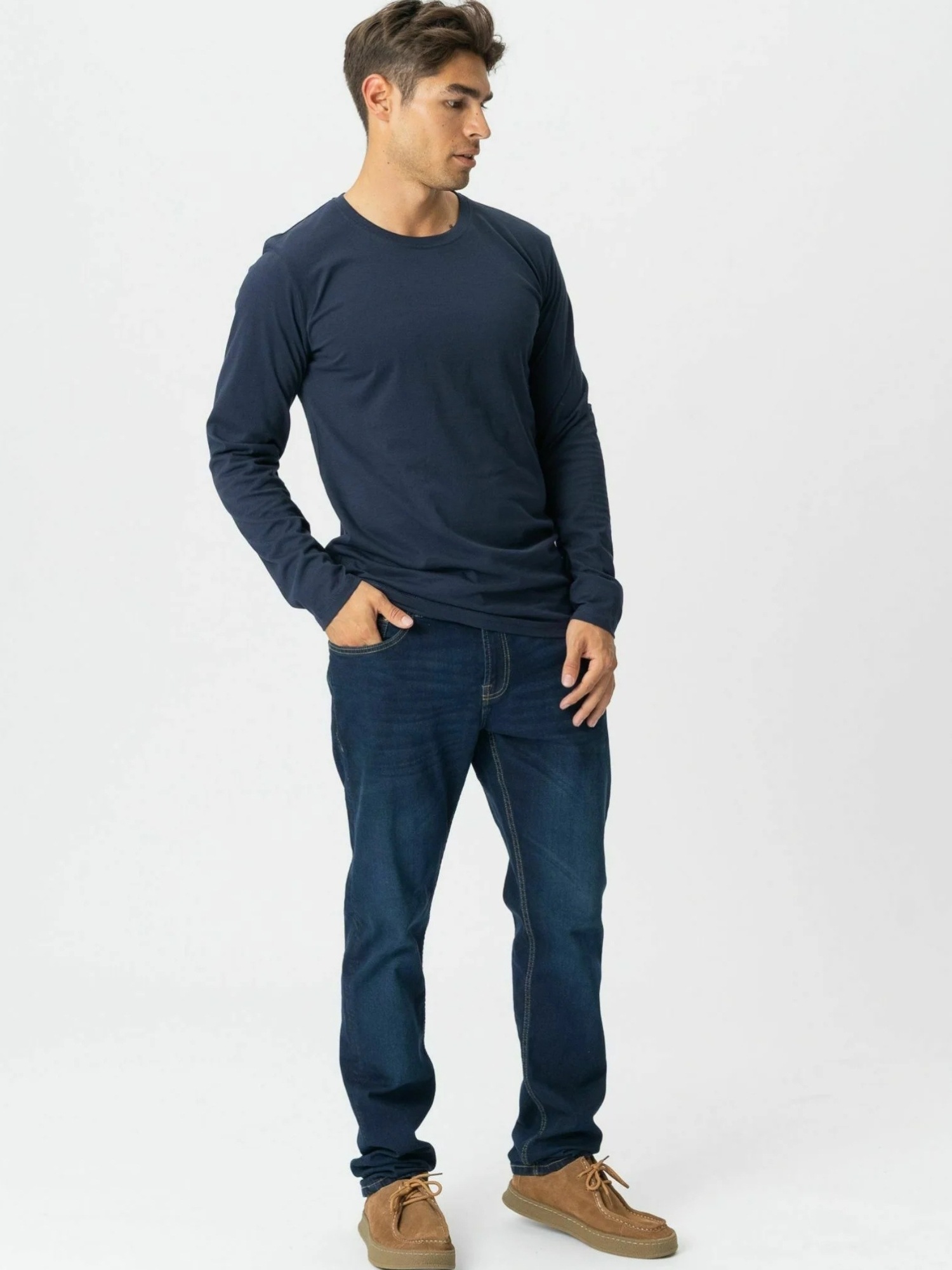 TeeShoppen Kurzarmhemd »TEESHOPPEN T-shirt Basic Long«