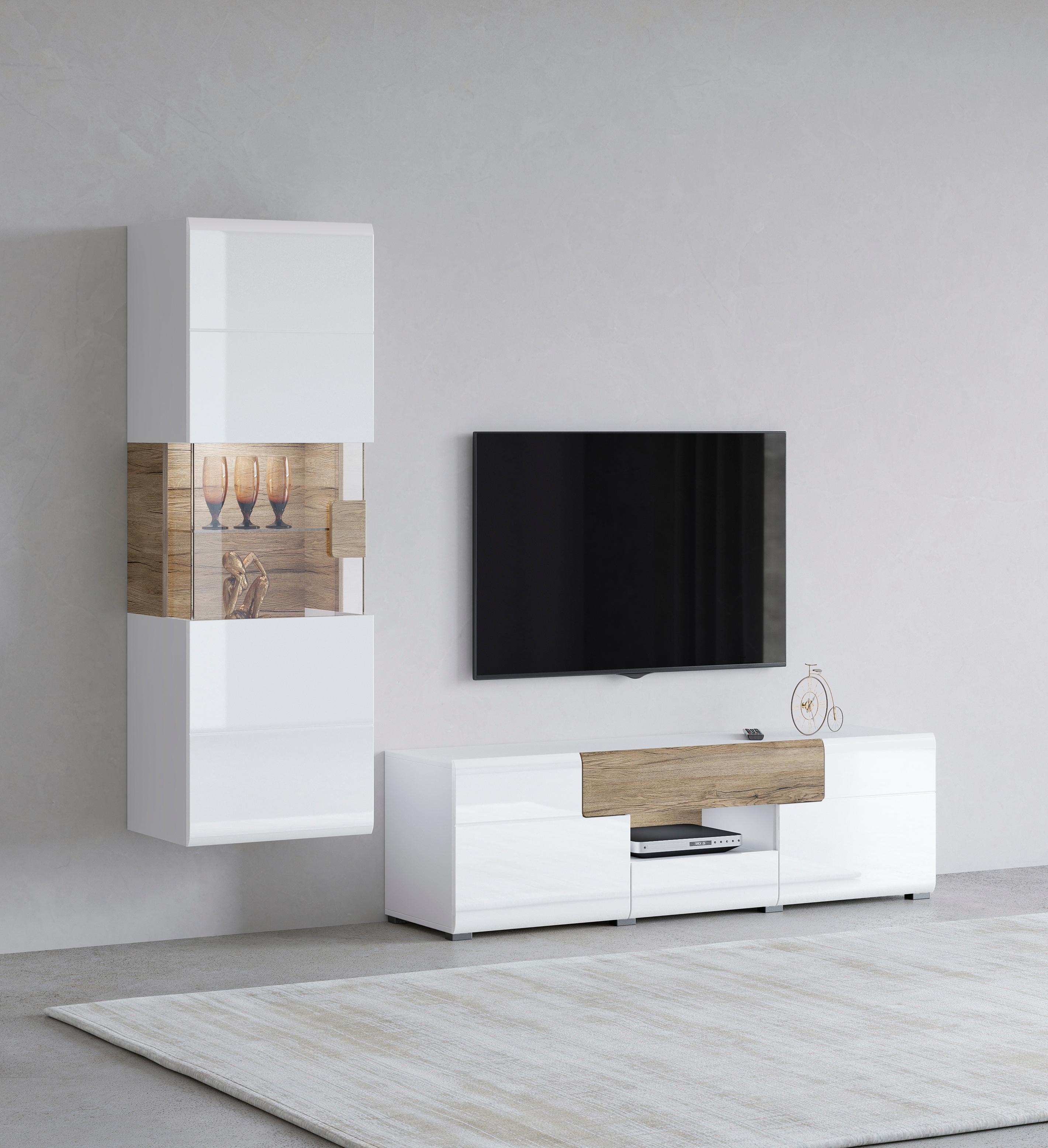 OTTO home Wohnwand "Toledo" 2 Stk. tlg.