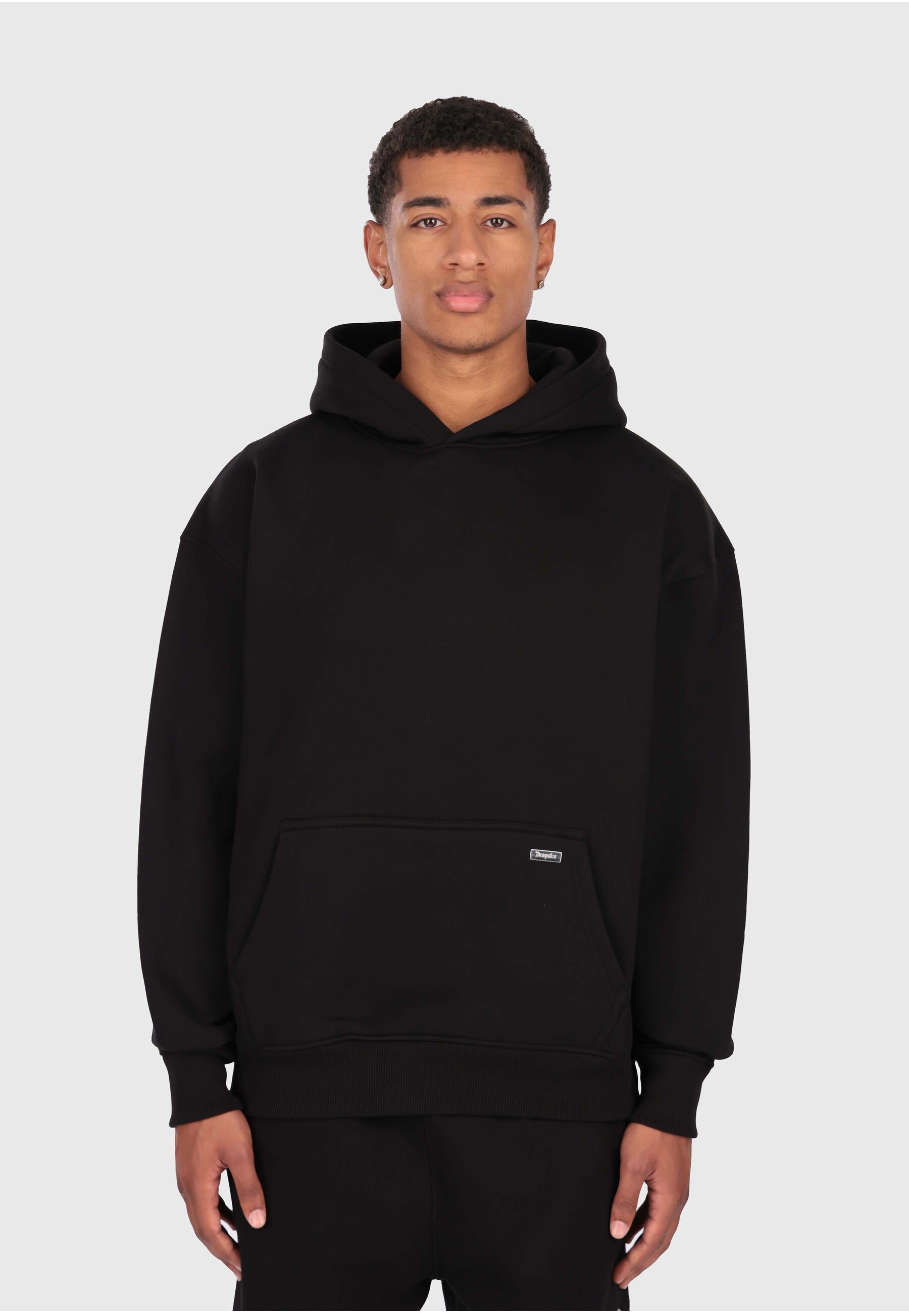 Dropsize Kapuzensweatshirt »Dropsize SPLIT FROTTEE EMBO HOODIE«, 1 Stk.
