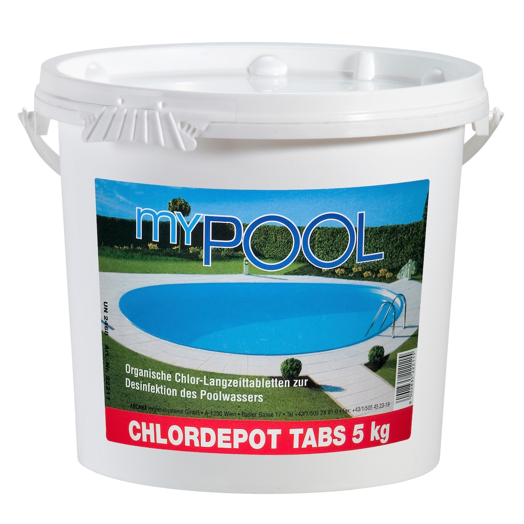 my POOL BWT Chlortabletten »Chlordepot Tabs«