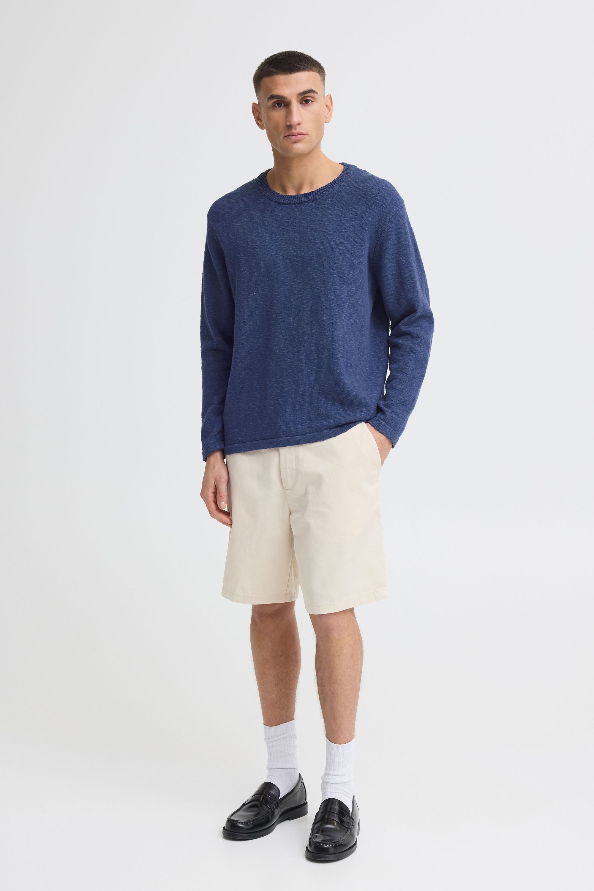 !Solid Strickfleece-Pullover »Strickpullover SDUstin«