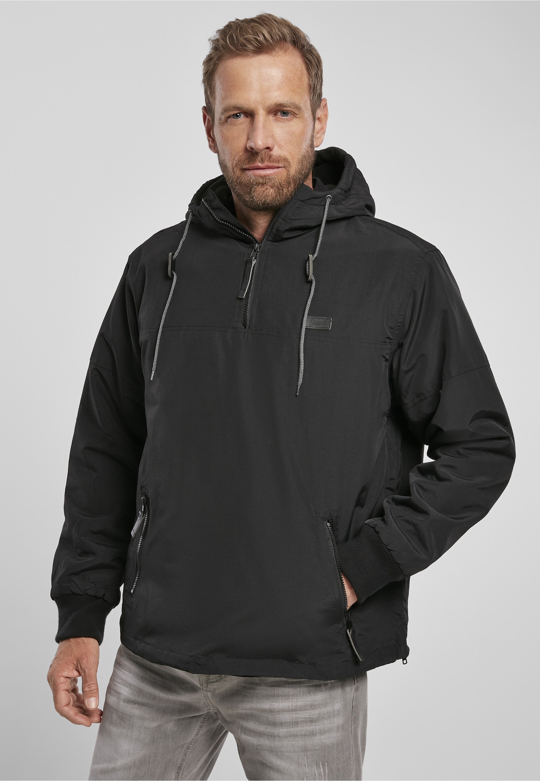 Brandit Anorak »Brandit Herren Pull Over Windbreaker« 1 Stk. tlg. mit Kapuze
