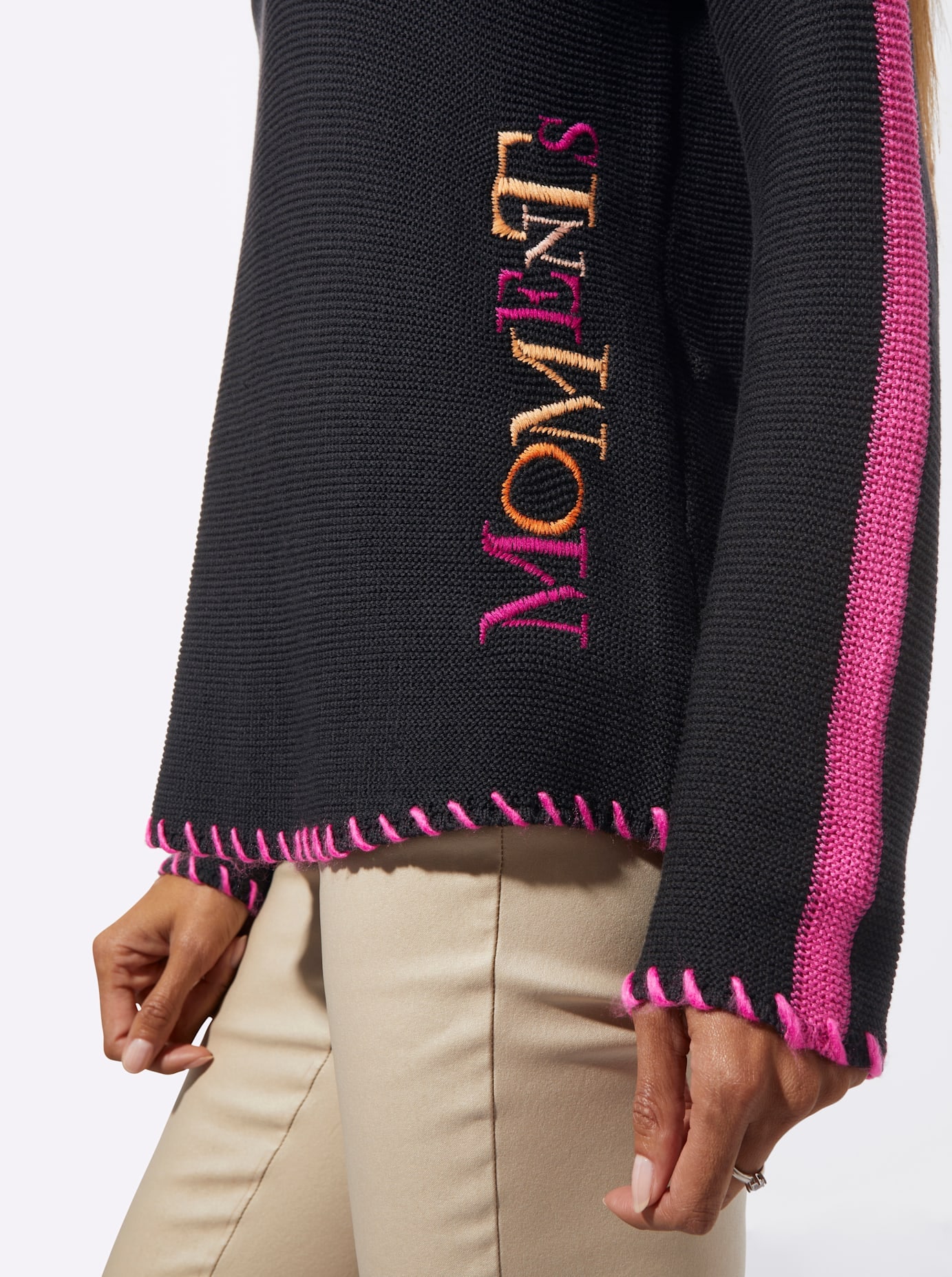 creation L Strickpullover »Modal-Baumwoll-Pullover«