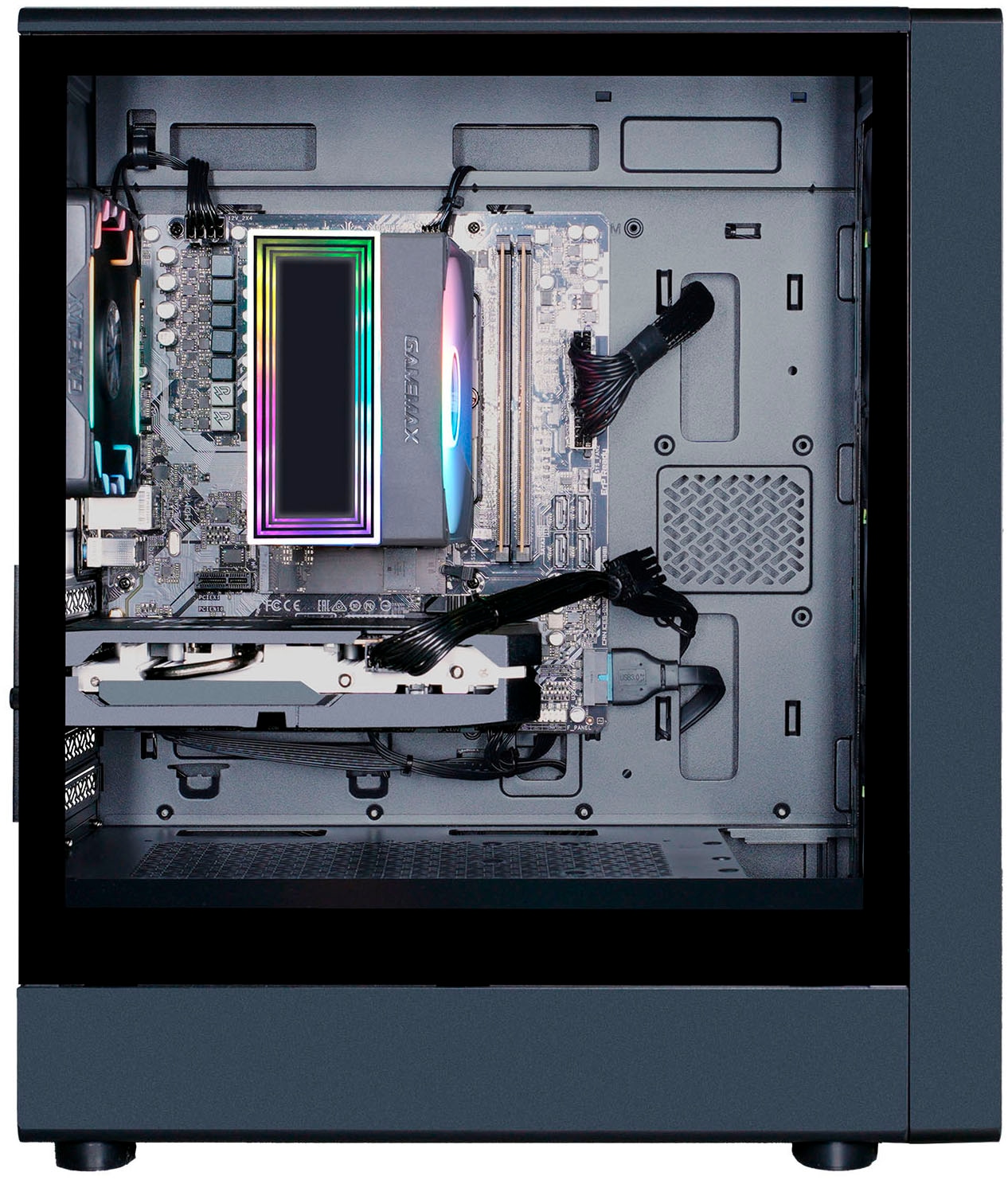 GAMEMAX Gaming-PC »AERIS GB 8199 AMD Ryzen 7 5700X 32GB 1TB SSD RX 9070« Windows 11