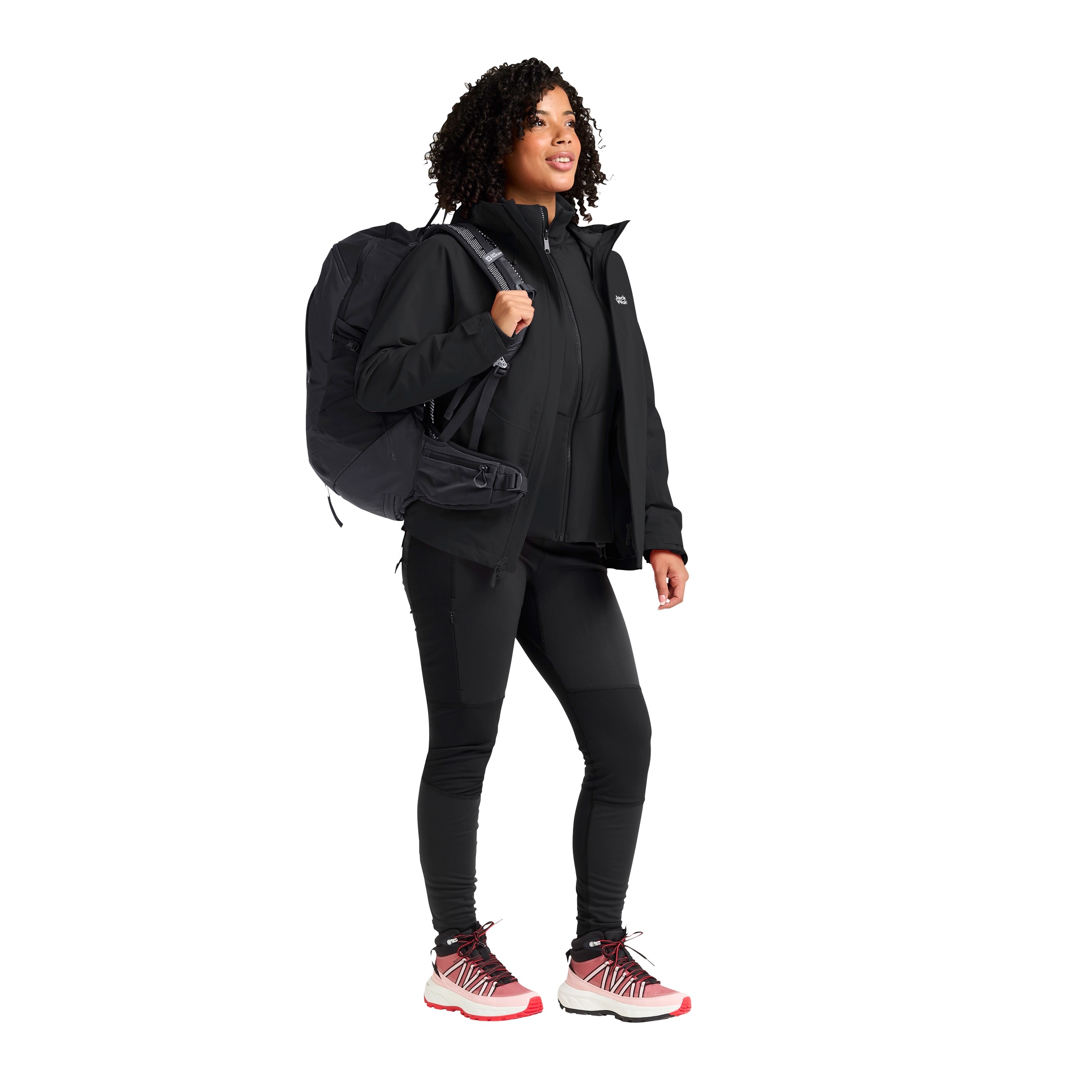 Jack Wolfskin 3-in-1-Funktionsjacke, 3in1, wasserdicht, Übergangsjacke