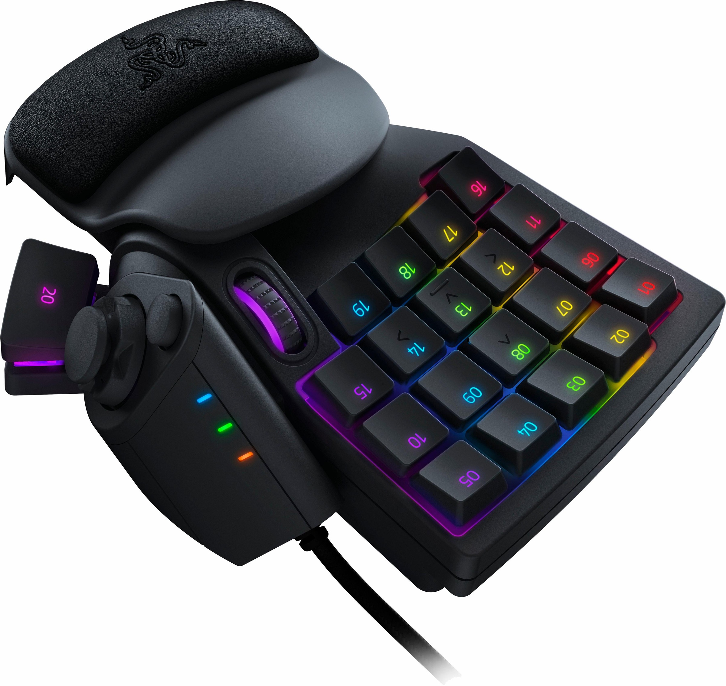 RAZER Gaming-Tastatur »Tartarus V2«, (ergonomische Form-Handgelenkauflage)