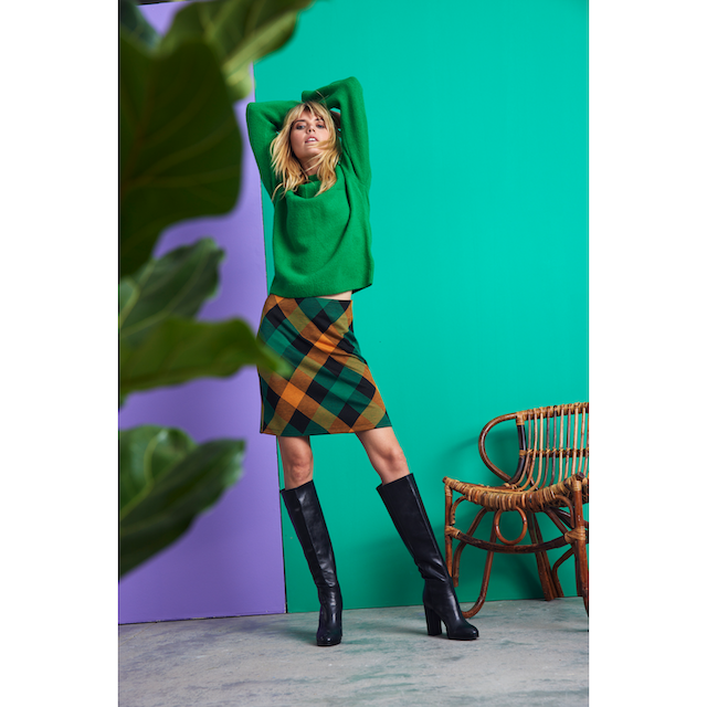 Aniston SELECTED Minirock, im Karo-Dessin für bestellen | BAUR
