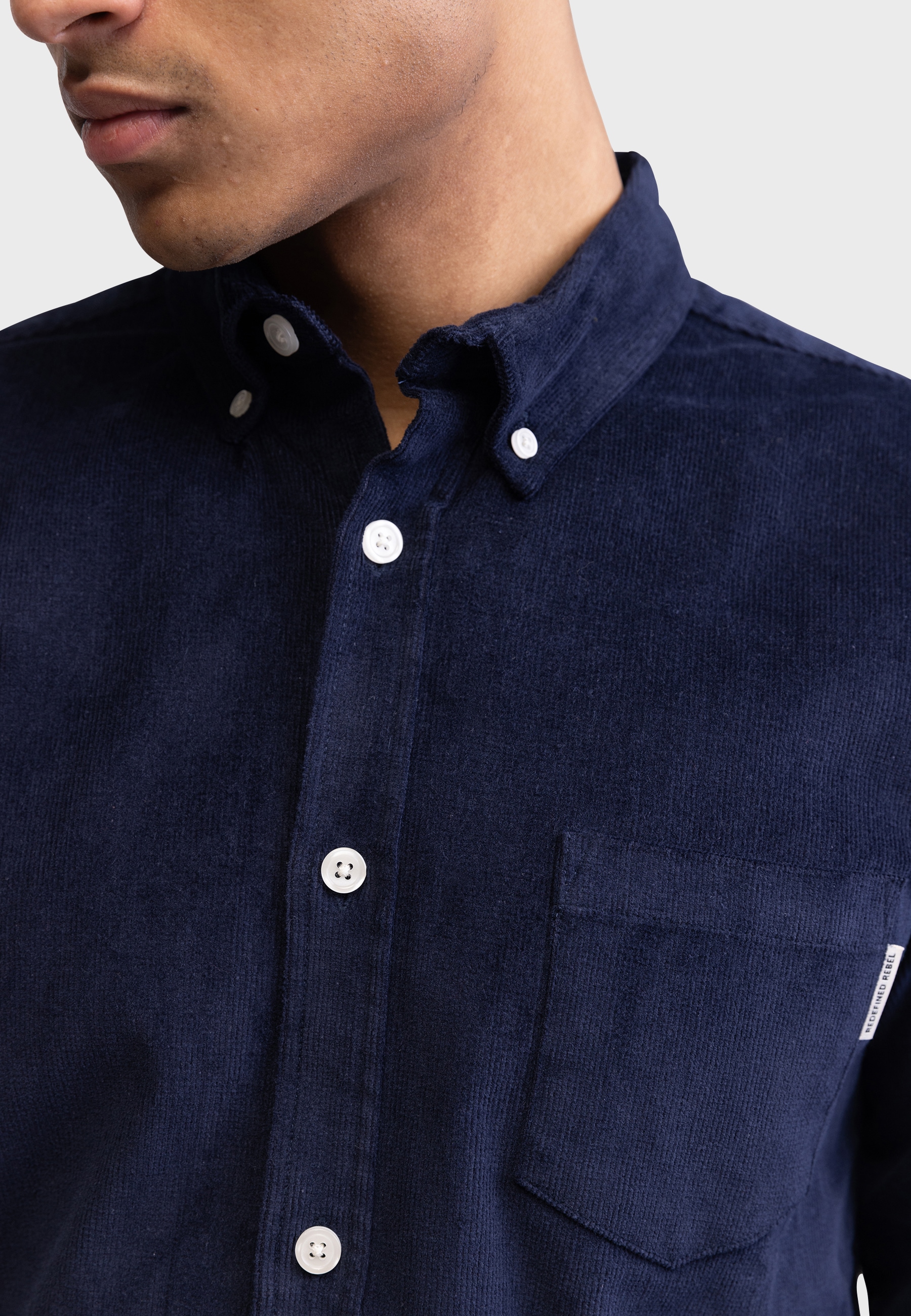 REDEFINED REBEL Langarmhemd "Redefined Rebel Shirt RRPark Shirt Corduroy RE günstig online kaufen
