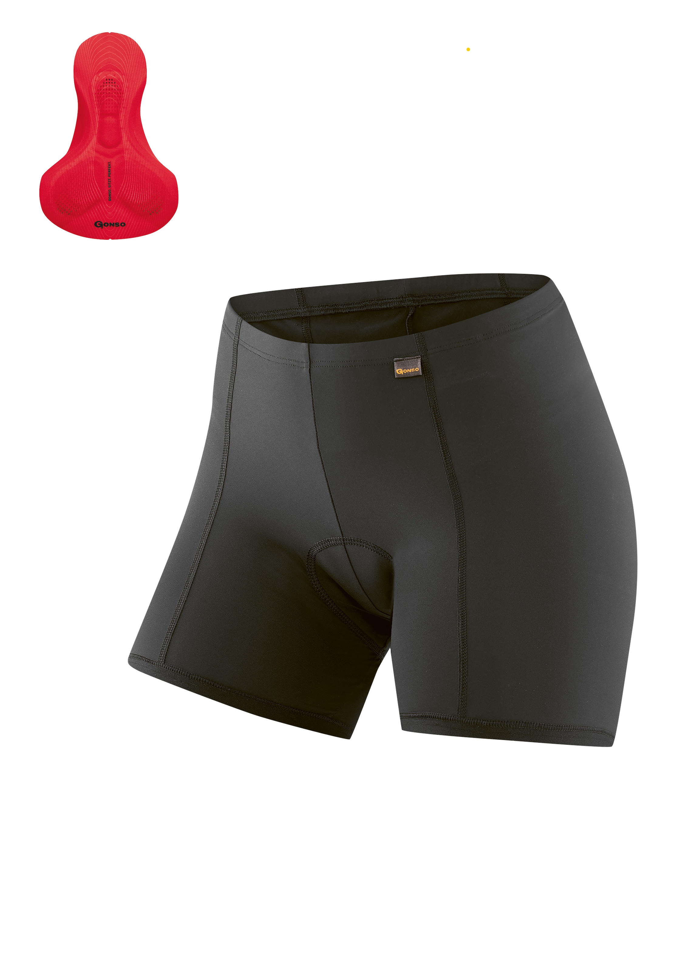 Gonso Fahrradhose "Sitivo U W", Damen Fahrradunterhose, atmungsaktive Radho günstig online kaufen
