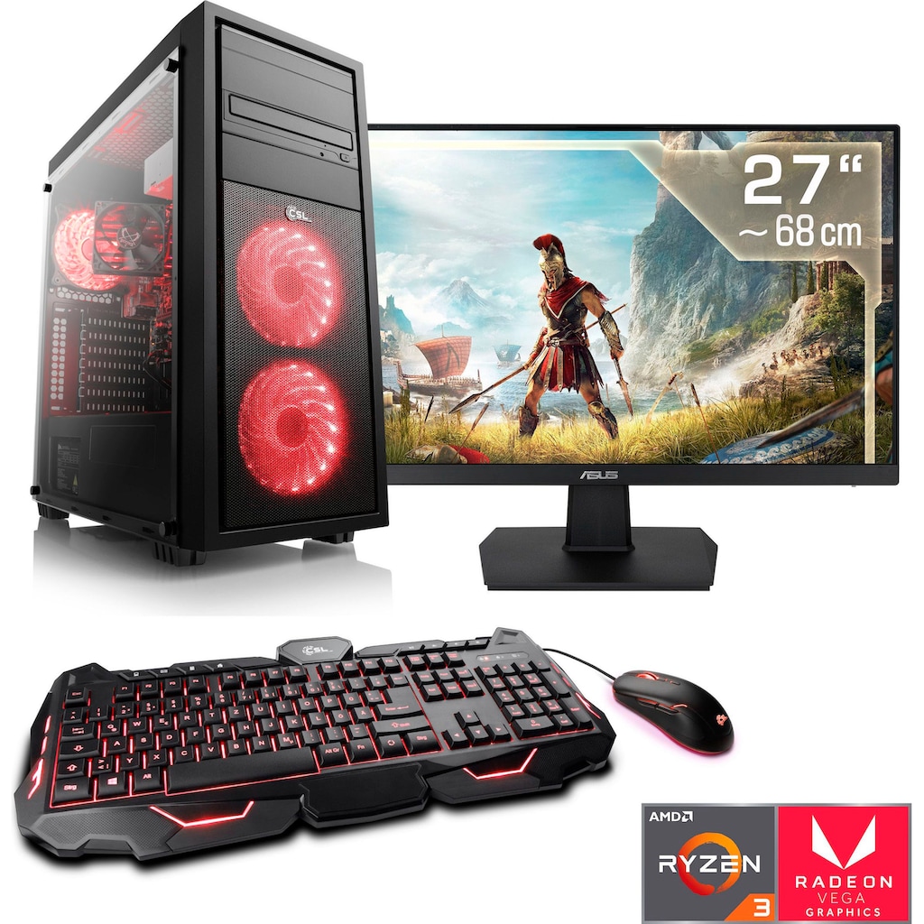 CSL Gaming-PC-Komplettsystem »Sprint T8198«