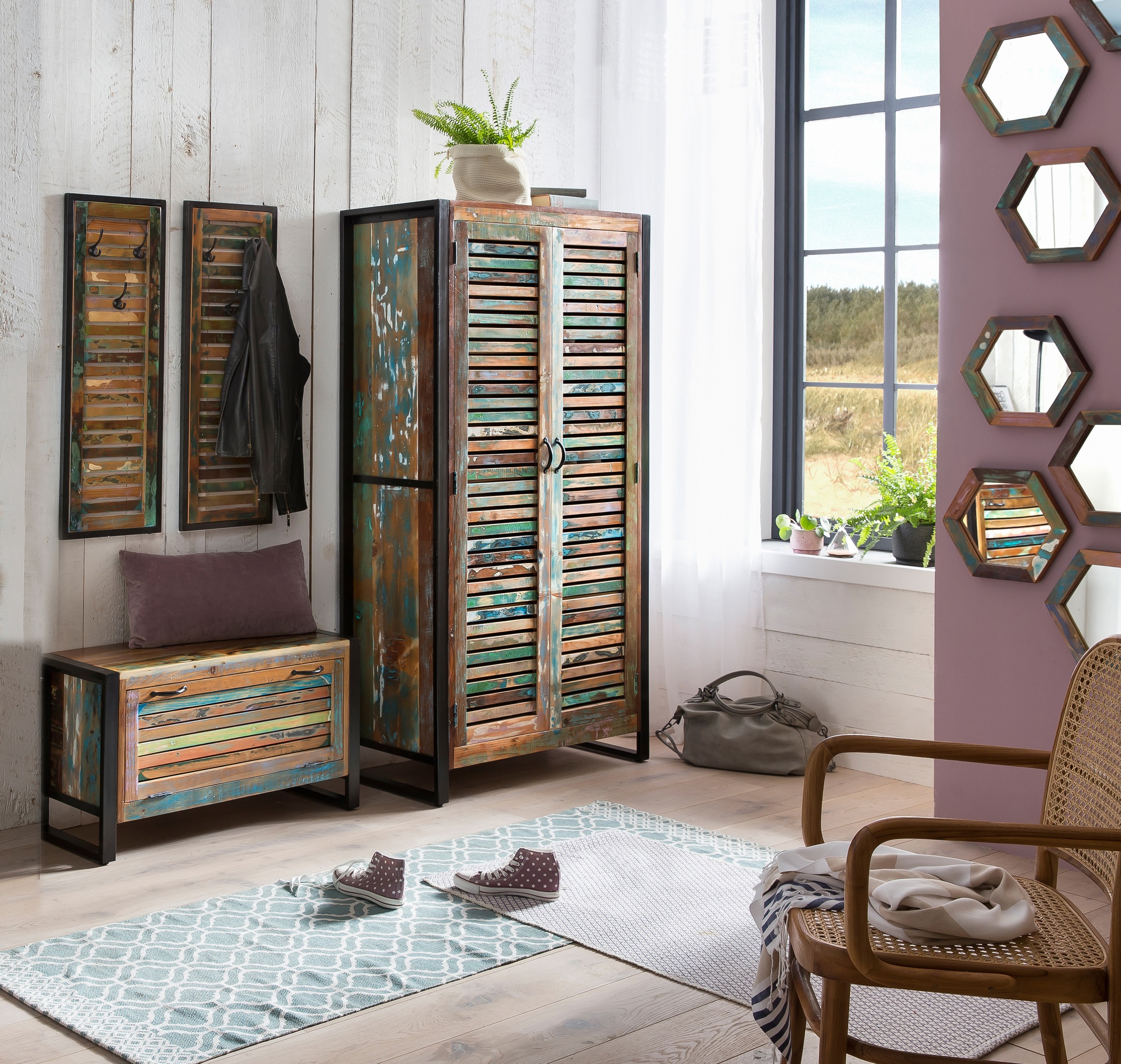 SIT Garderoben-Set "Fiume" 4 Stk. tlg. günstig online kaufen