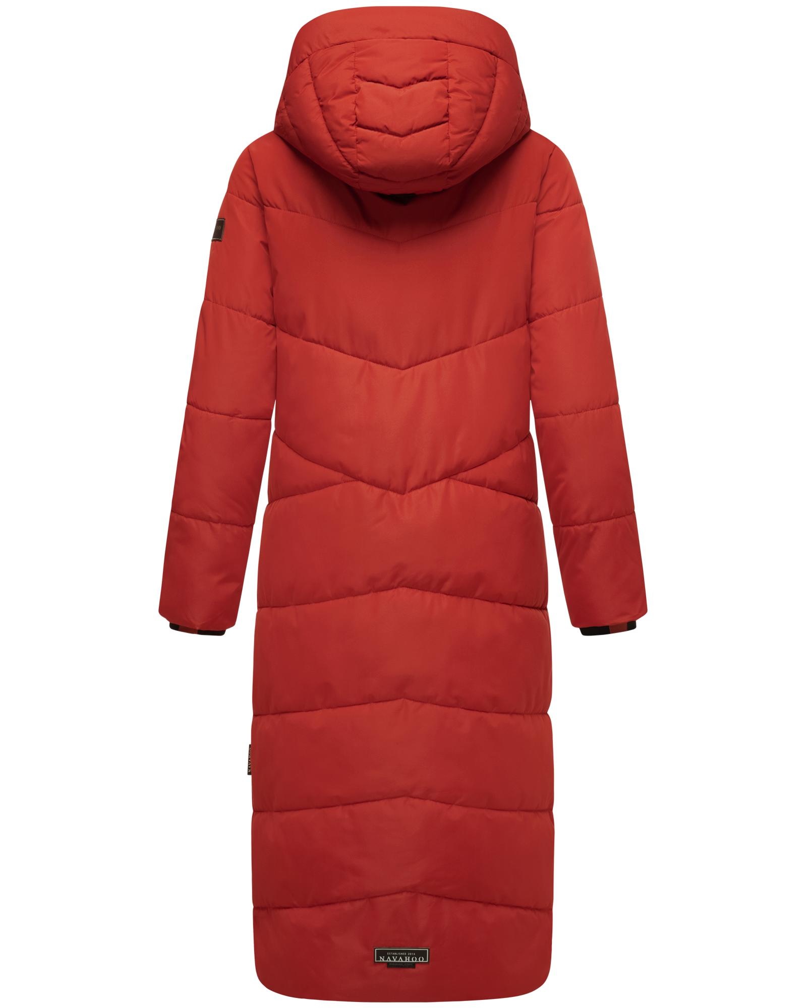 Thumbnail - Navahoo Steppmantel "Hingucker XIV" Damen Wintermantel mit abnehmbaren Kunstfellkragen