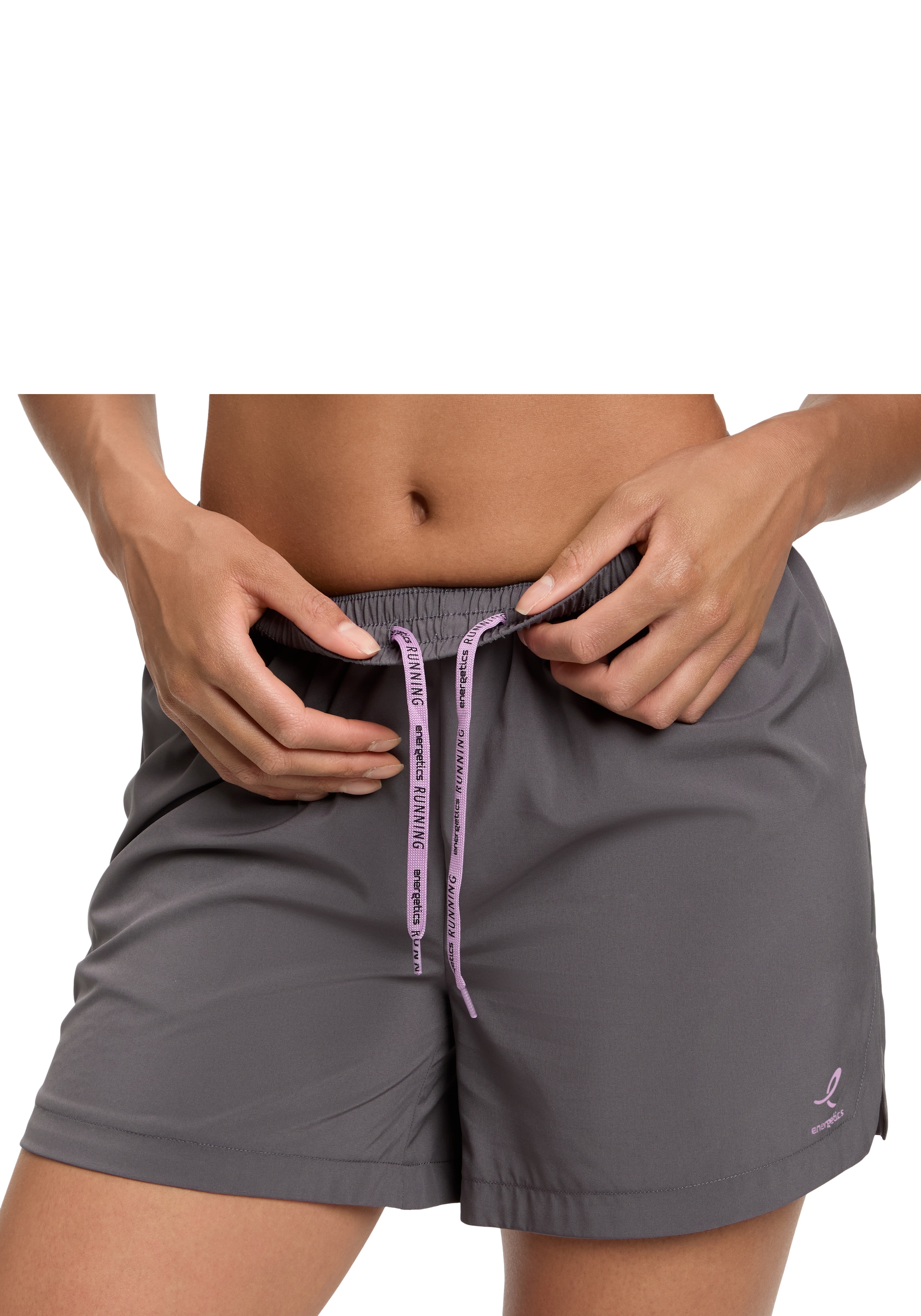 Energetics Laufshorts »DA.-SHORTS CASHORT SLEEVEIA W«  mit Reißverschlusstasche, aus Polyamid und Elasthan, Regular Fit